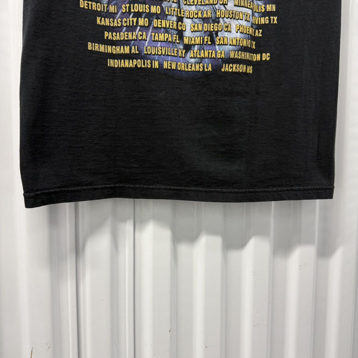 Band Tees × Vintage RARE Vintage Y2K NSYNC Faded Black Concert Tour Tee Size US M / EU 48-50 / 2 - 10 Thumbnail