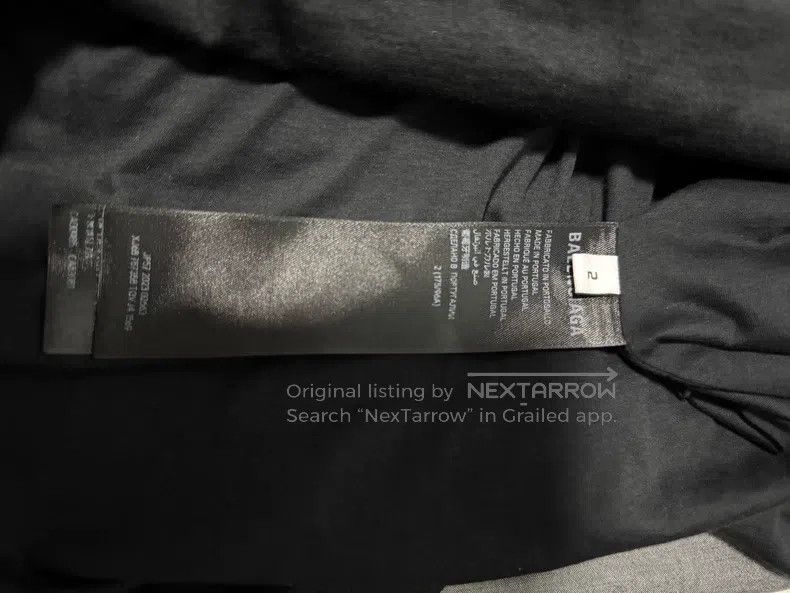 Balenciaga Balenciaga Logo Letter Print Casual Short Sleeve T-Shirt Size US M / EU 48-50 / 2 - 5 Thumbnail