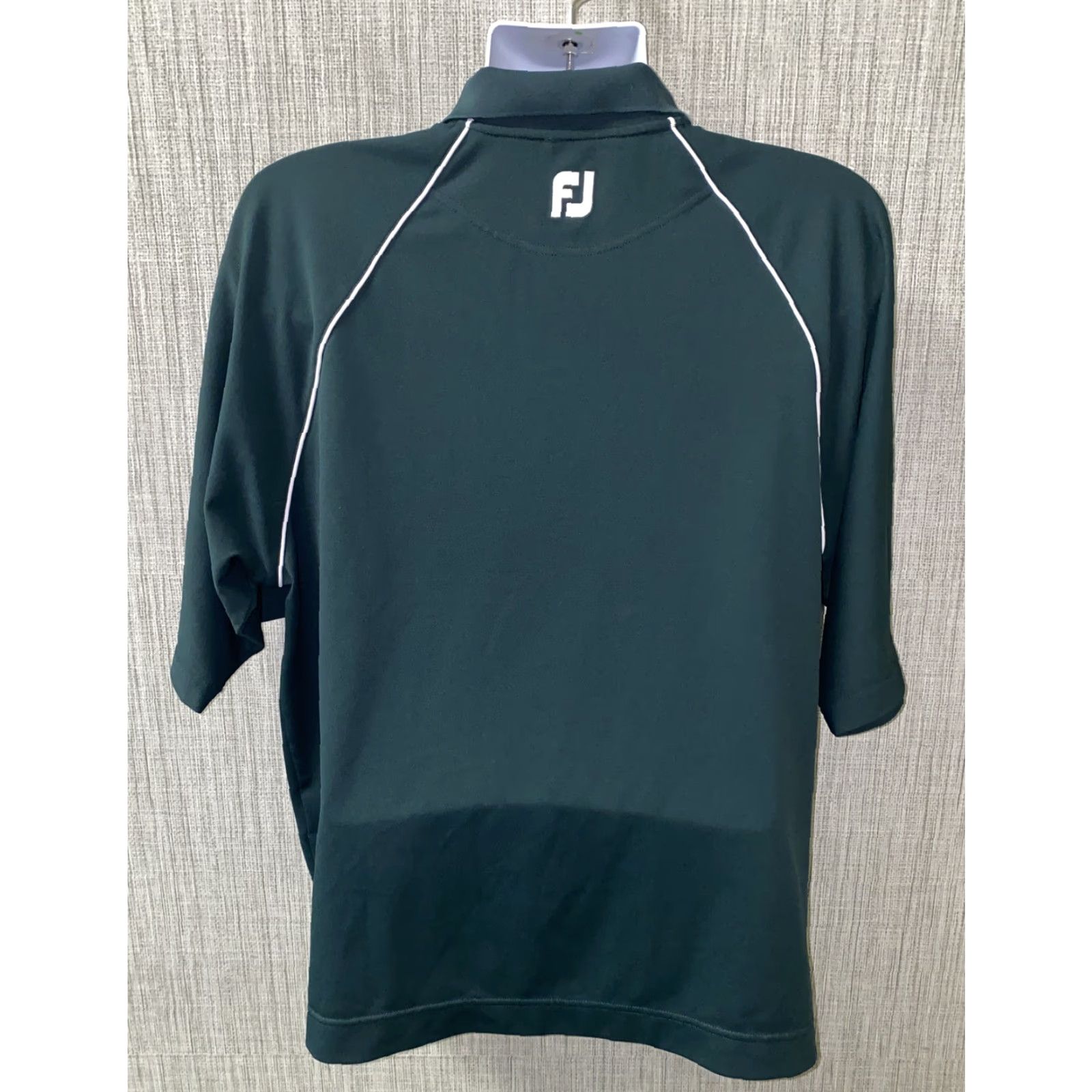 Footjoy FootJoy Shirt Mens Green Short Sleeve Golf Polo Size L Size US L / EU 52-54 / 3 - 4 Thumbnail
