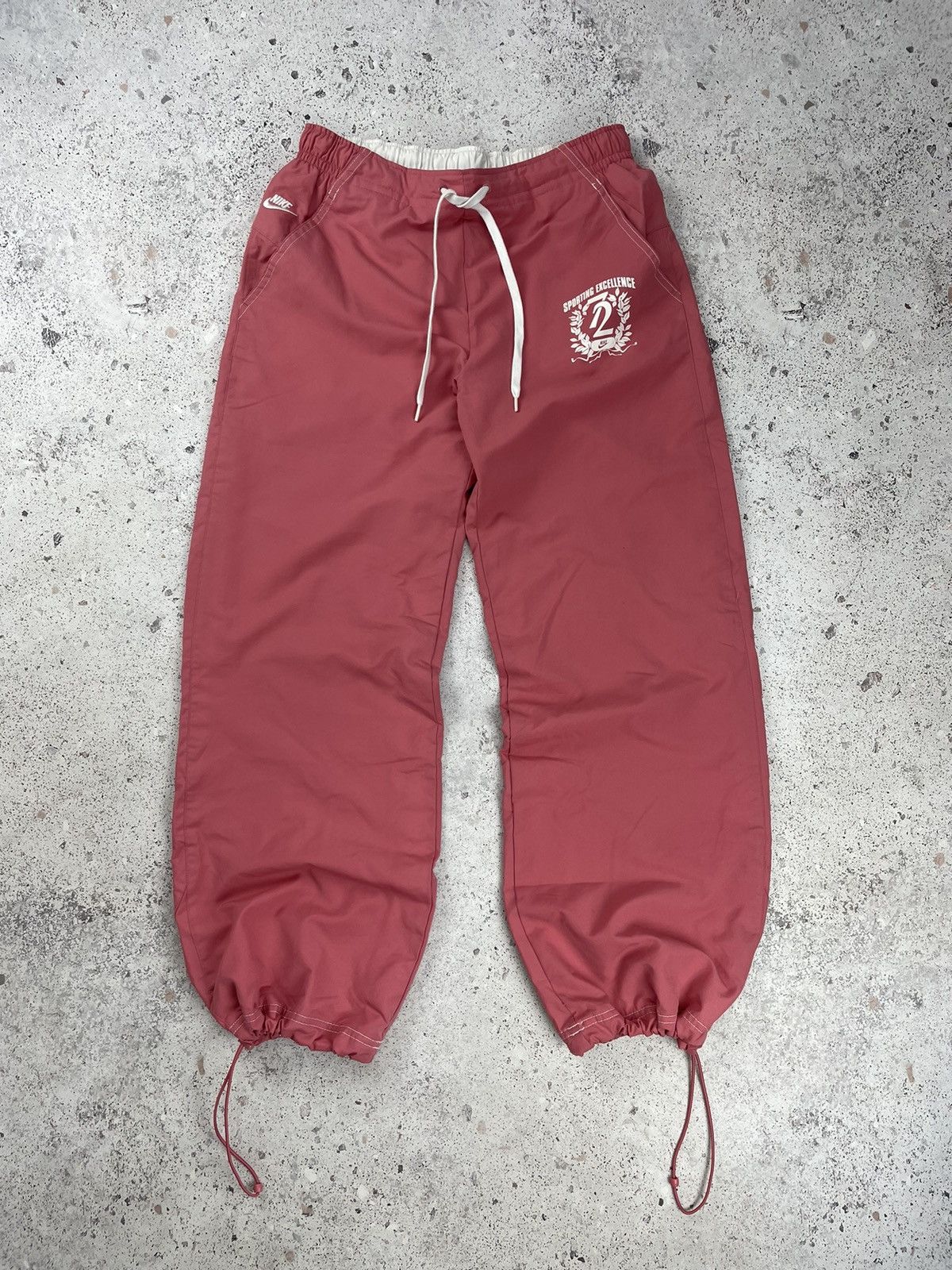 Nike × Vintage Nike Vintage Women’s Track Pants Drill Gorpcore Joggers Size 27" / US 4 / IT 40 - 1 Thumbnail