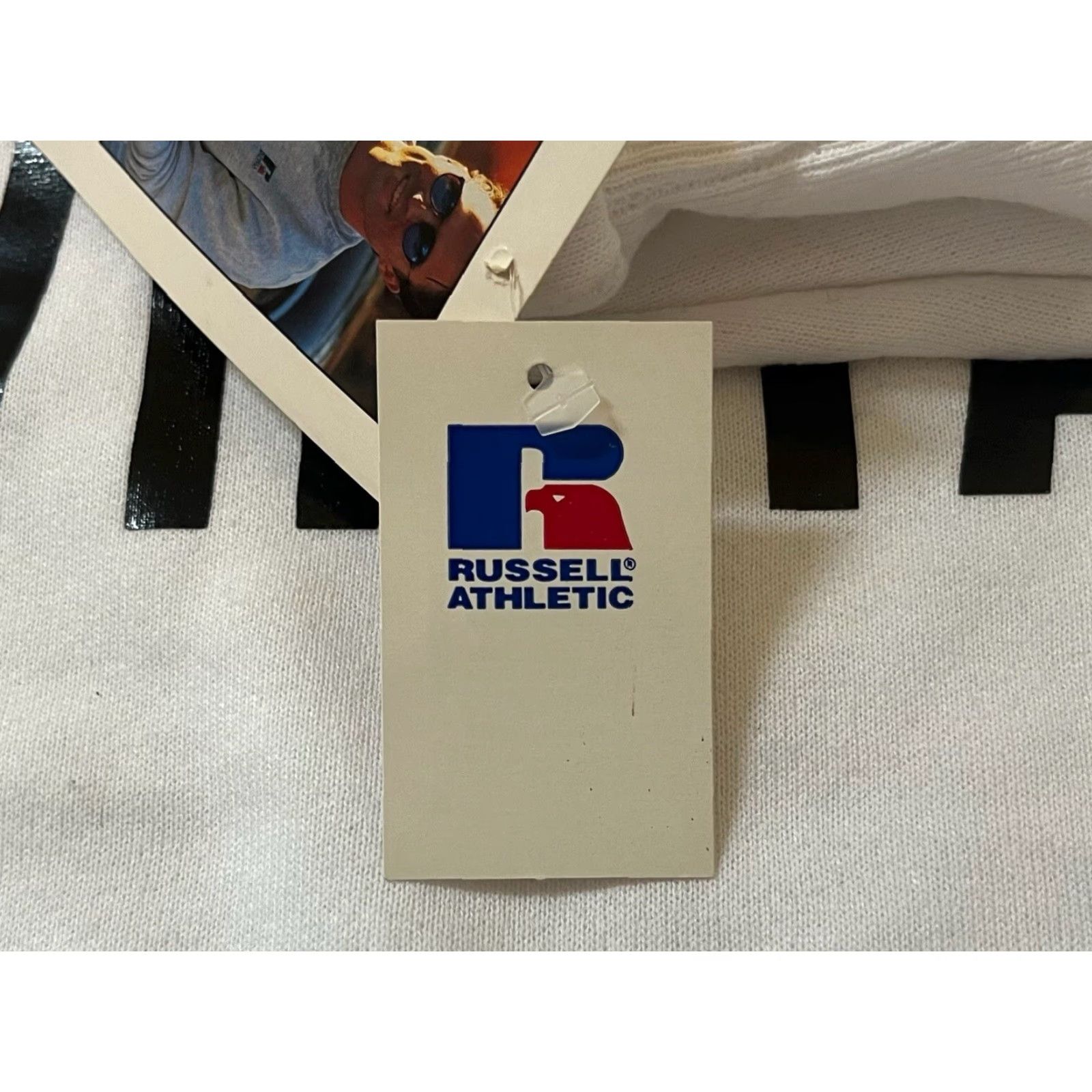 Russell Athletic VINTAGE Russell Athletic Crewneck Sweatshirt Mens 2XL White 90s Sweatshirt, Crew NWT, NOS, USA Size US XXL / EU 58 / 5 - 2 Thumbnail