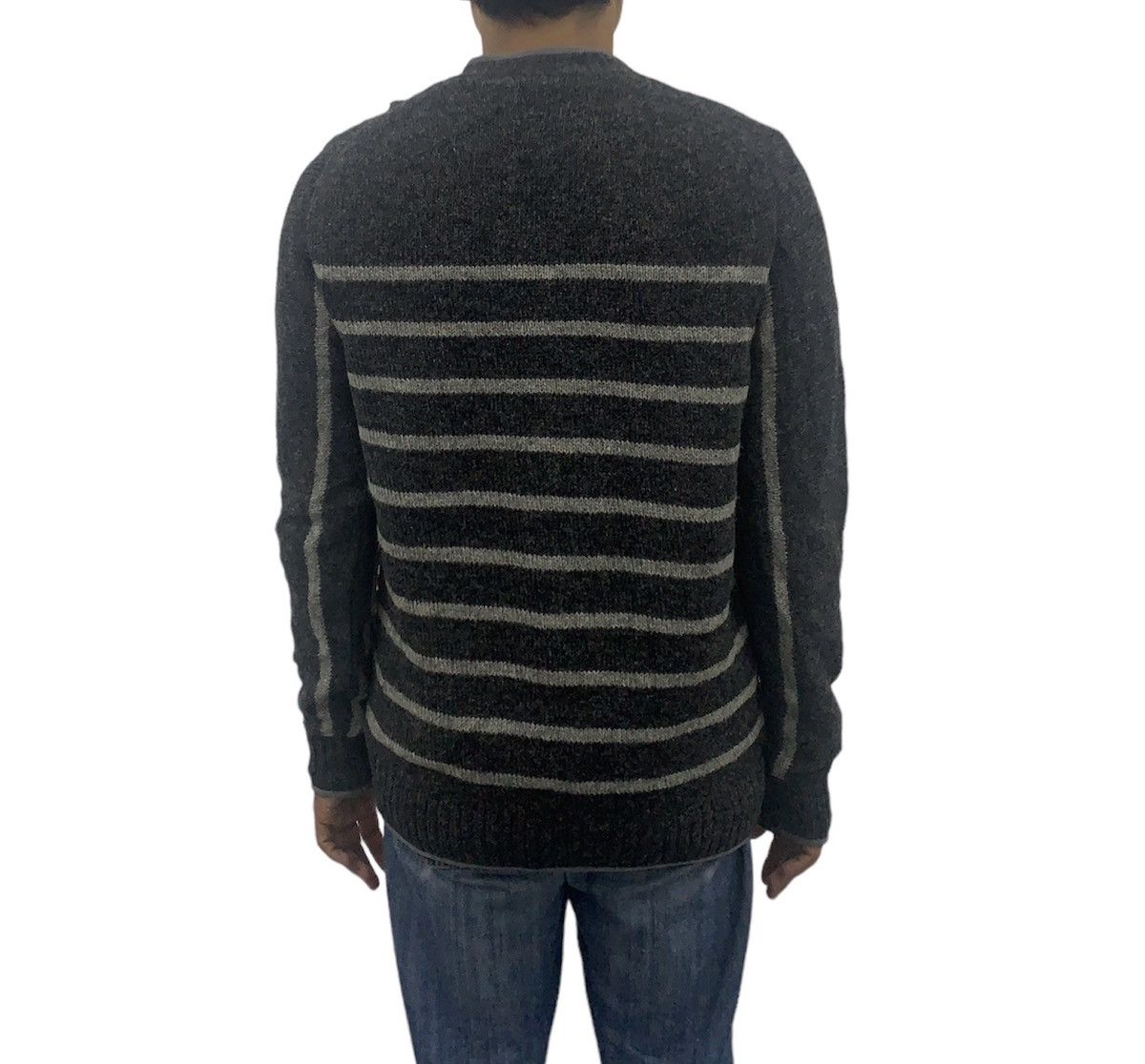Sacai Sacai Wool Sweater Cardigan Knit Stripes Pattern Size US S / EU 44-46 / 1 - 4 Thumbnail