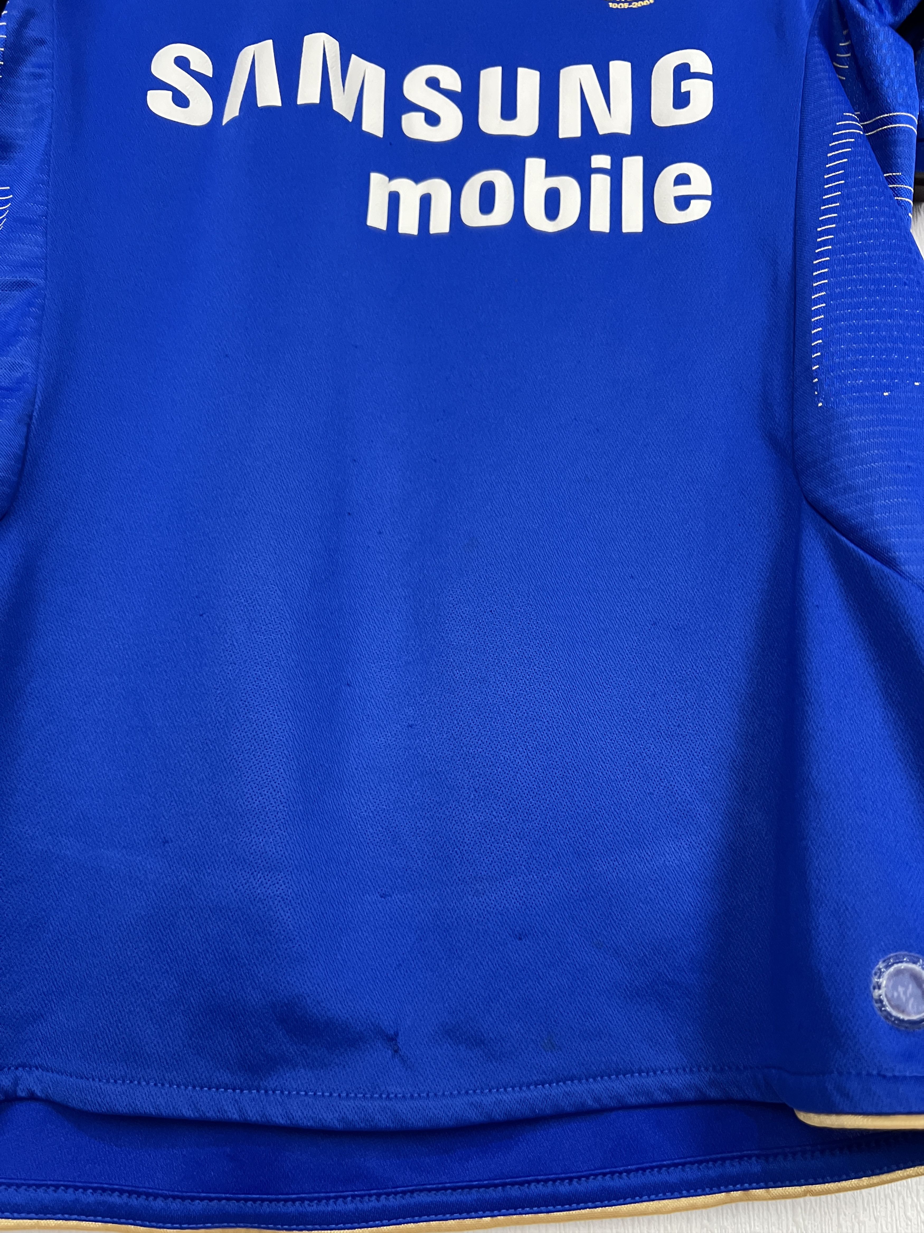 Umbro Chelsea football shirt 2005 Soccer Jersey Blue Trikot XS Size US XS / EU 42 / 0 - 7 Thumbnail