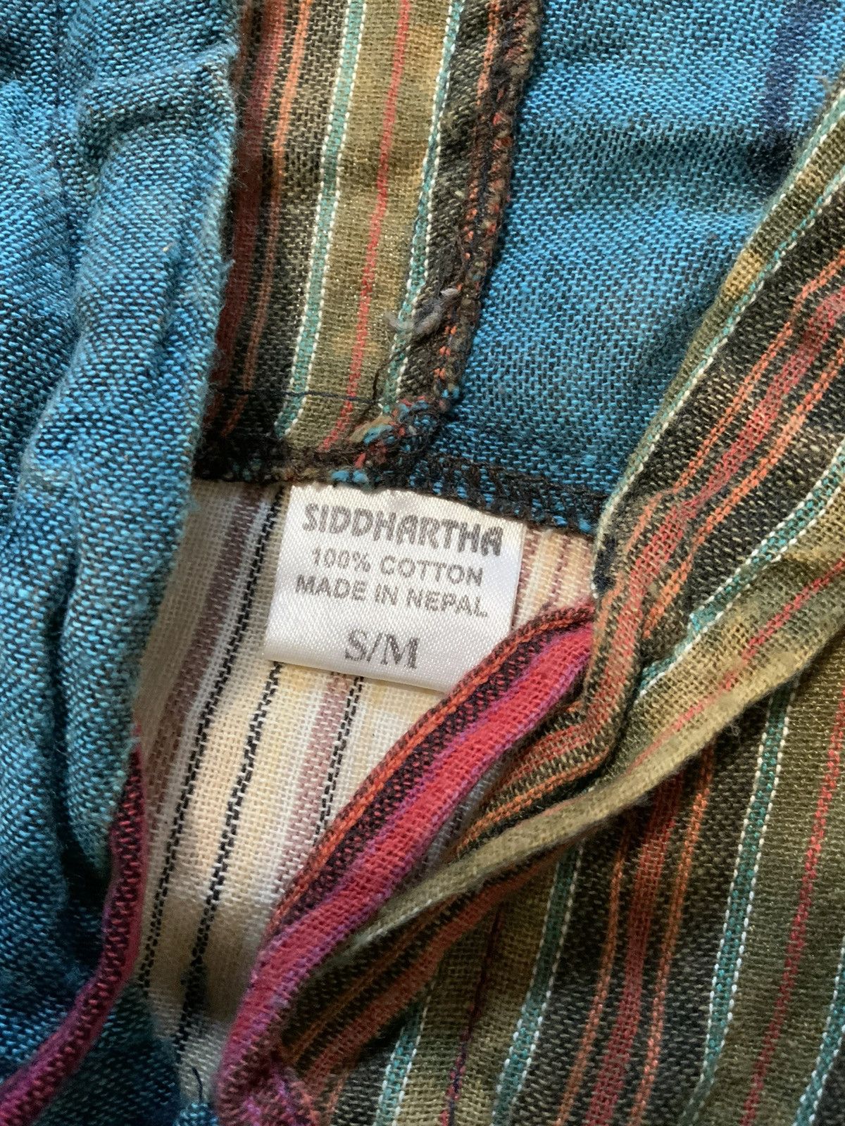 Vintage Siddhartha Souvenir Nepal Boho Patchwork Peace Hoodie Size US M / EU 48-50 / 2 - 5 Thumbnail