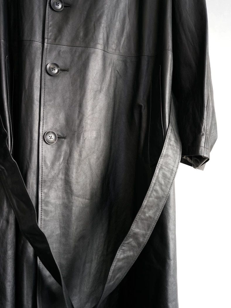 Yohji Yamamoto Yohji Yamamoto21SS Katayama Isamu Co-branded Hooded Leather Size US M / EU 48-50 / 2 - 7 Thumbnail