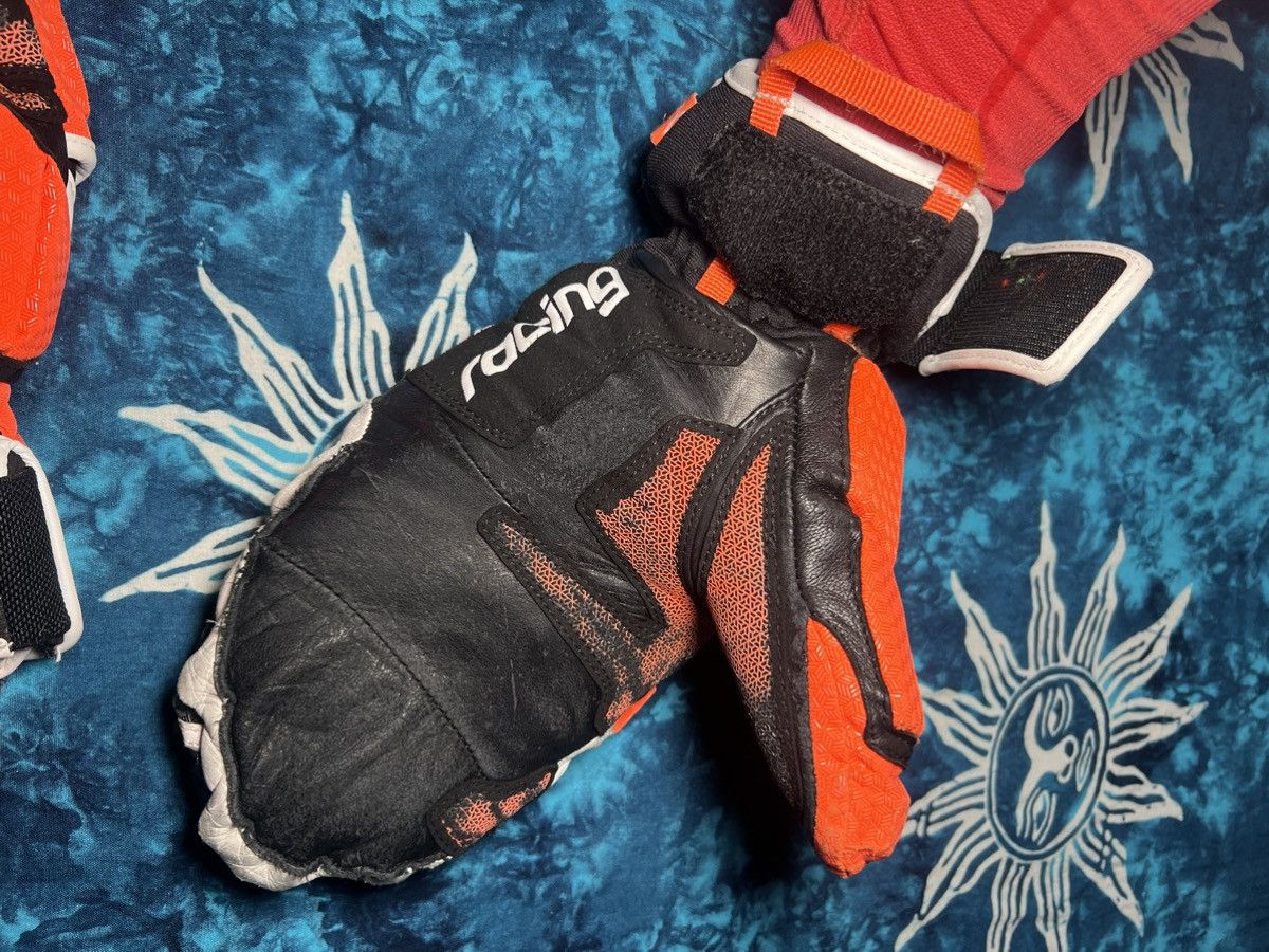 Japanese Brand REUSCH WORLDCUP WARRIOR Leather Ski Gloves Size ONE SIZE - 20 Thumbnail