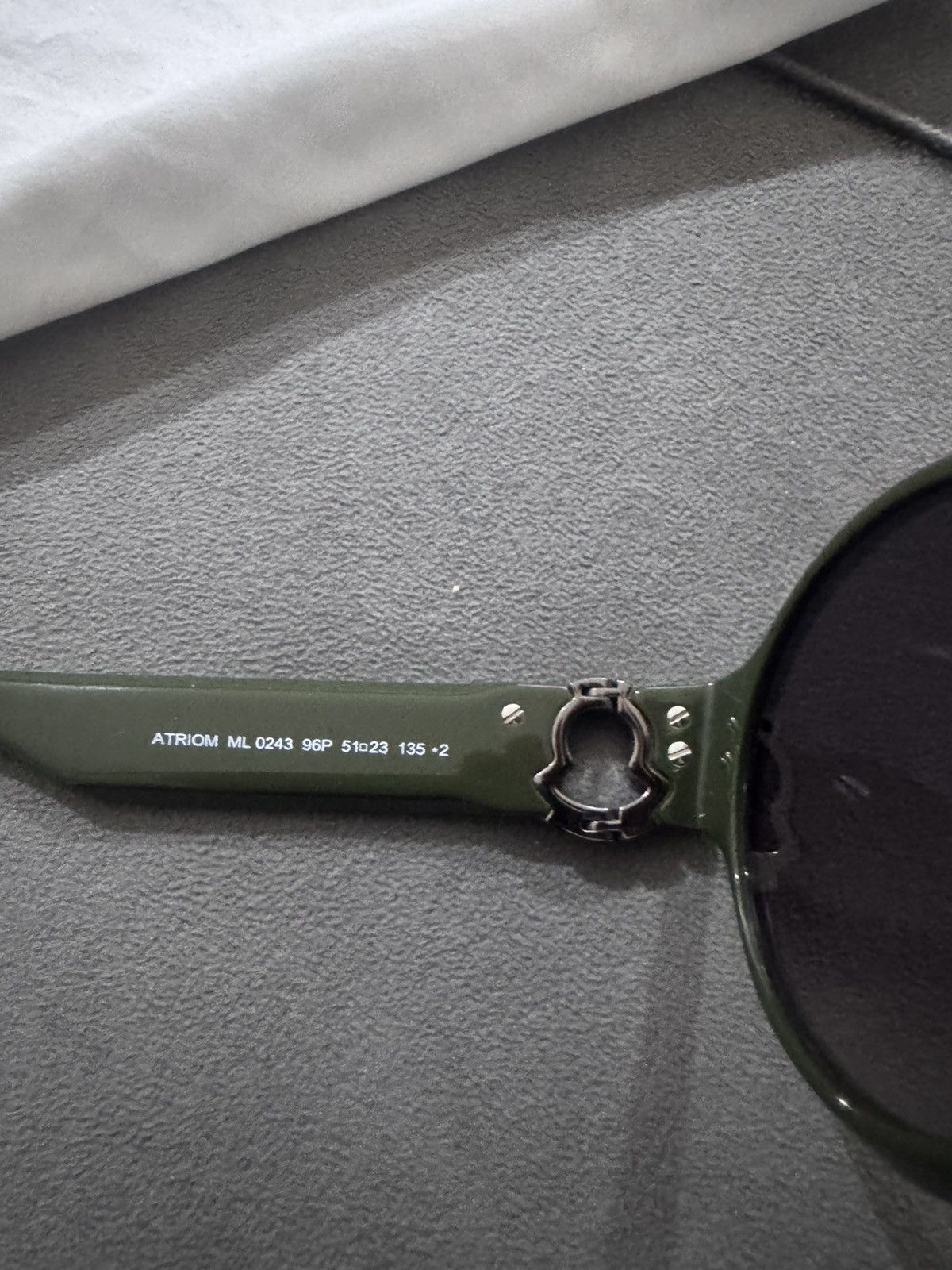 Moncler Moncler round sunglasses Size ONE SIZE - 5 Thumbnail