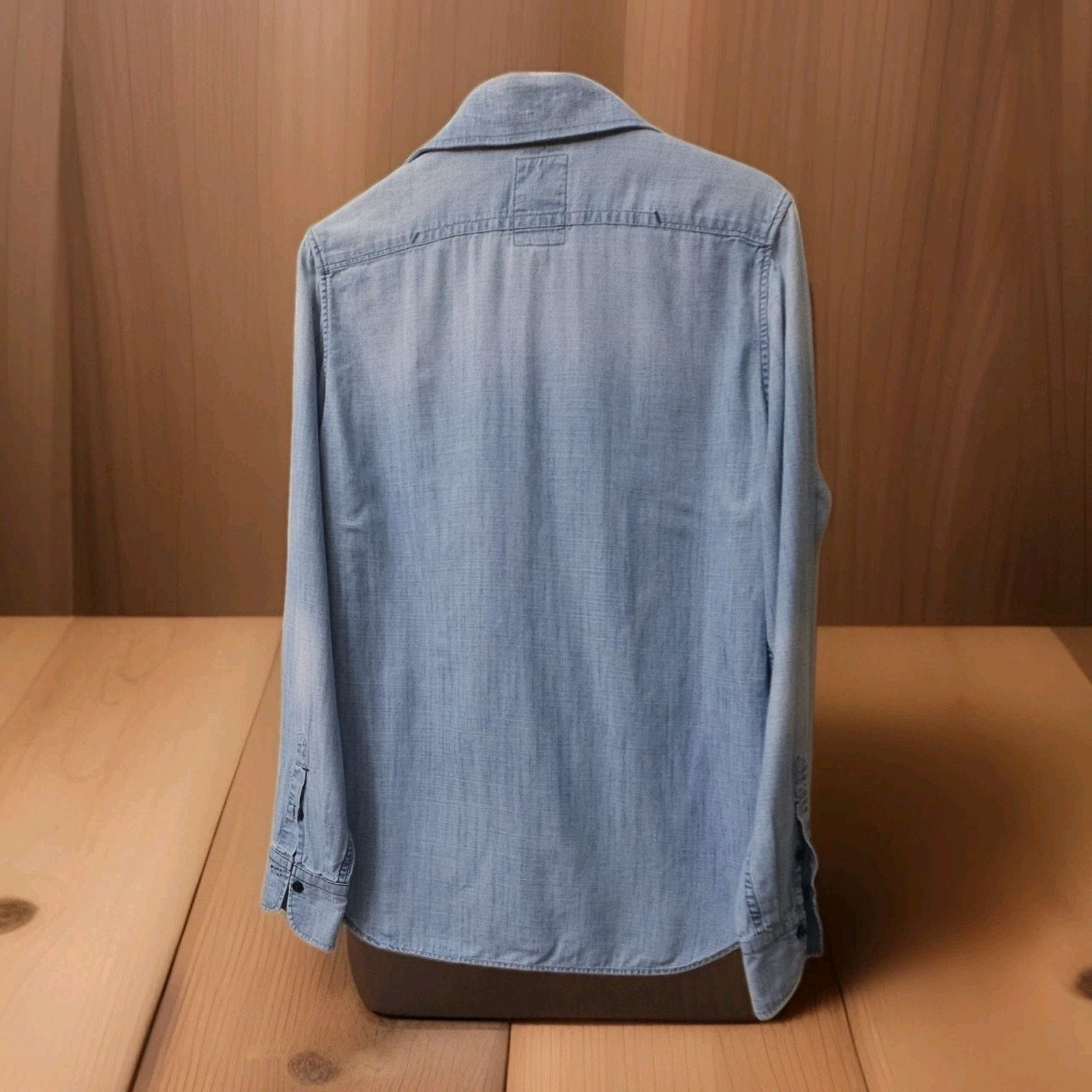 G-Star G-Star Work Shirt Button Up Denim Cotton Pockets M Size US M / EU 48-50 / 2 - 2 Thumbnail