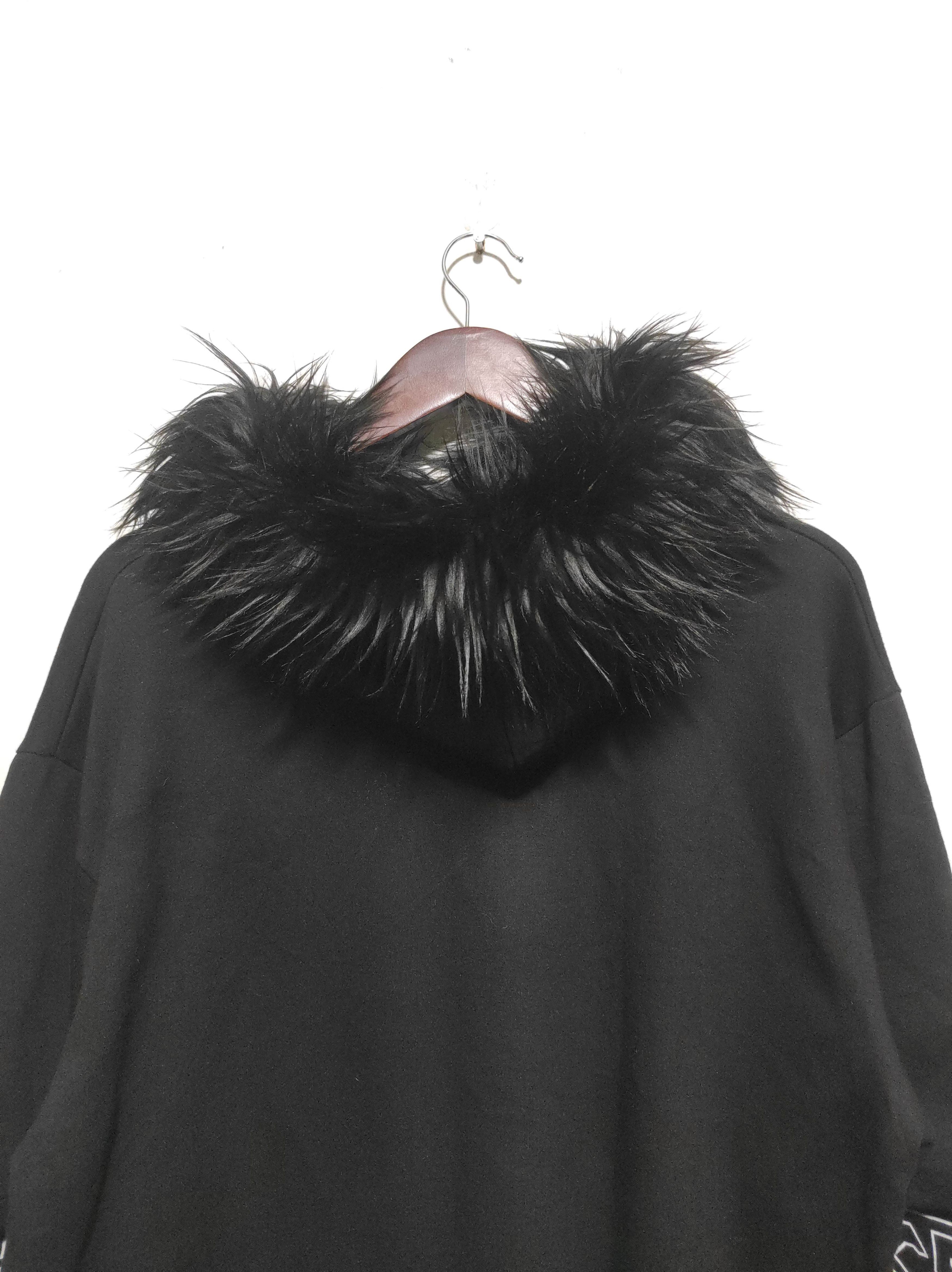Hysteric Glamour Rock Psysho Double Layer Fur Hoodie Lgb IfSixWasNine style Size US L / EU 52-54 / 3 - 14 Thumbnail
