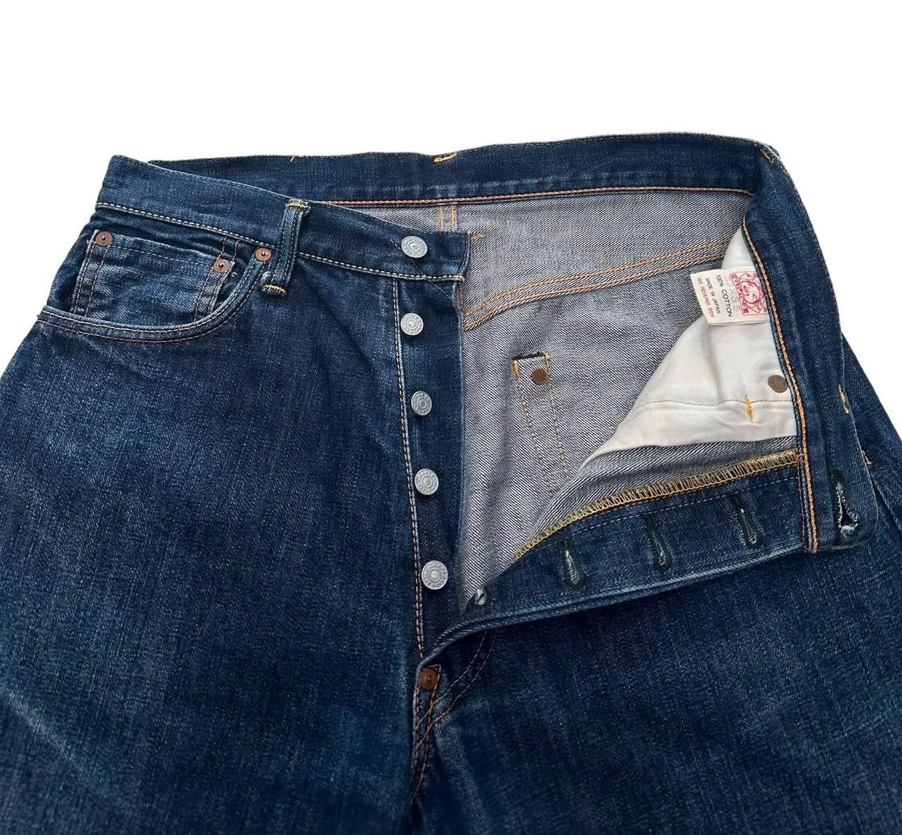 Evisu EVISU Lot2001 No2 Selvedge Denim Jeans Size US 33 - 2 Thumbnail