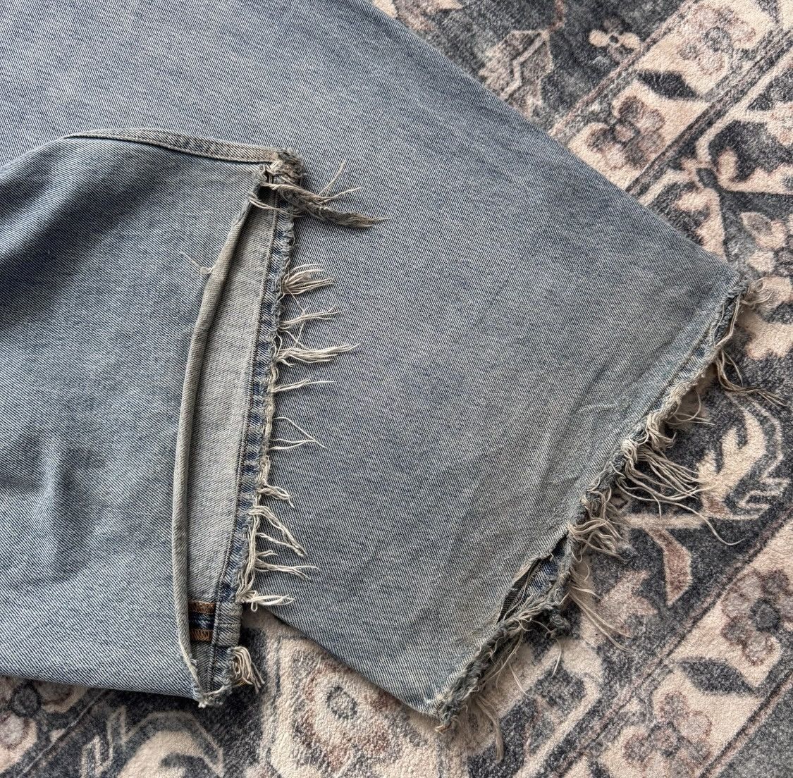 Balenciaga Balenciaga Drop Crotch Denim 26(fits 30-32) Unisex Size 26" / US 2 / IT 38 - 20 Thumbnail