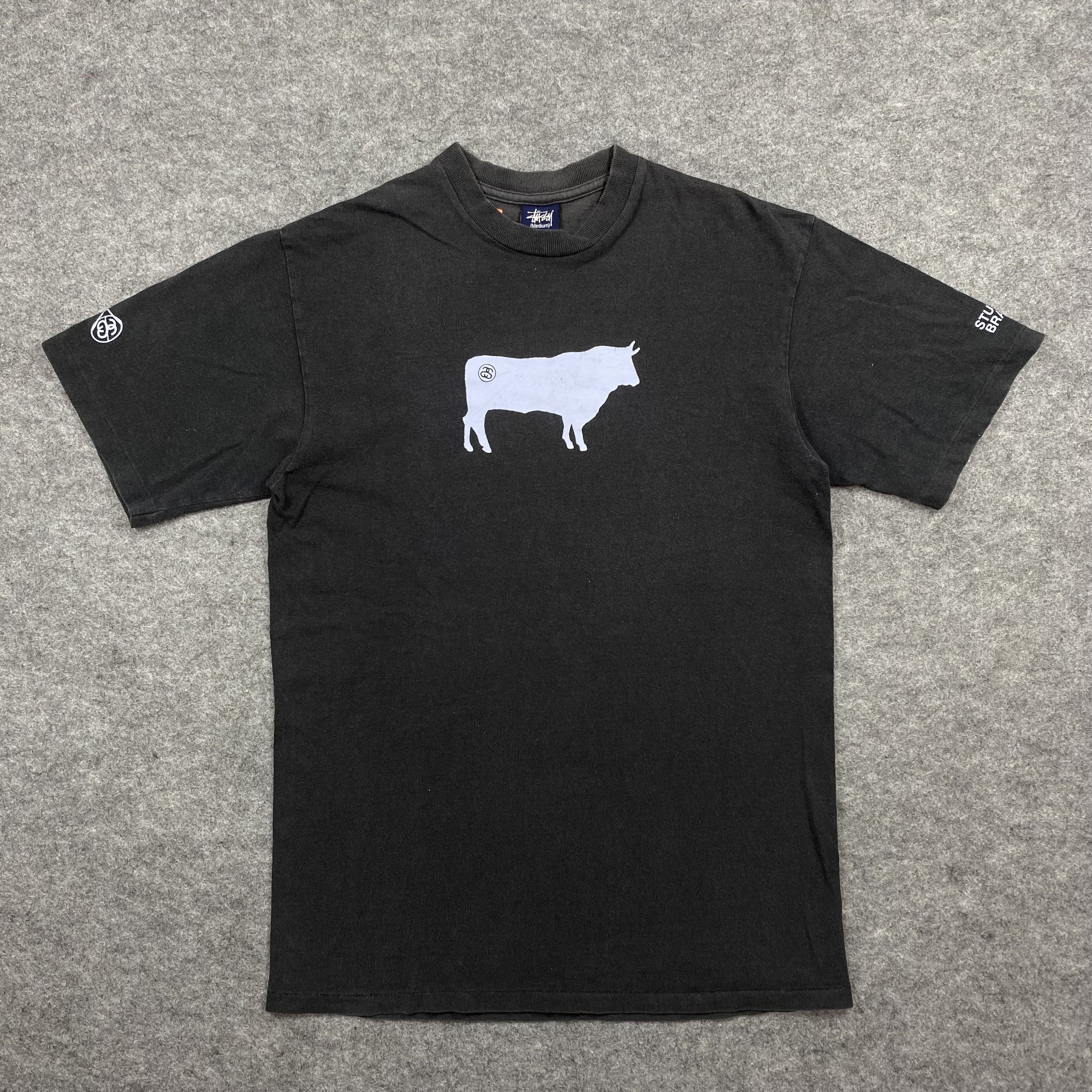 Vintage Stussy made in usa Tshirt-N008