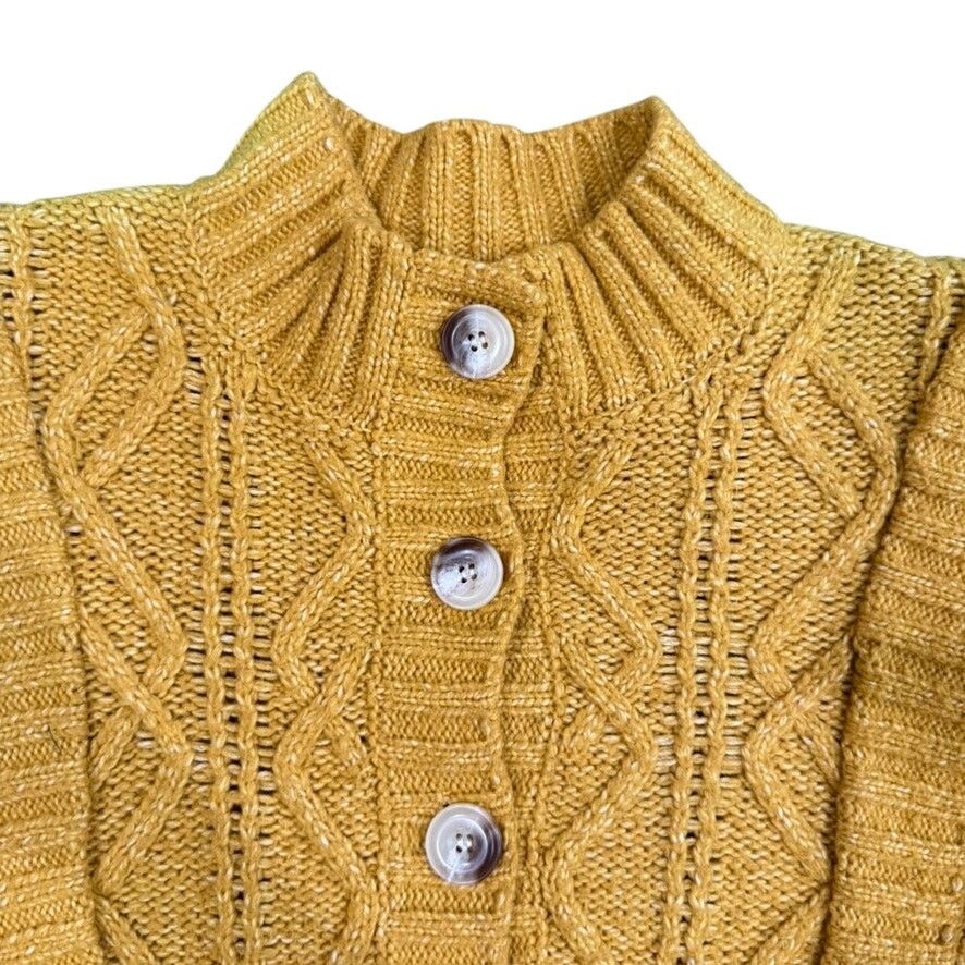 Central Park West Central Park West Savannah Cardigan in Yellow, Size S Size S / US 4 / IT 40 - 6 Thumbnail