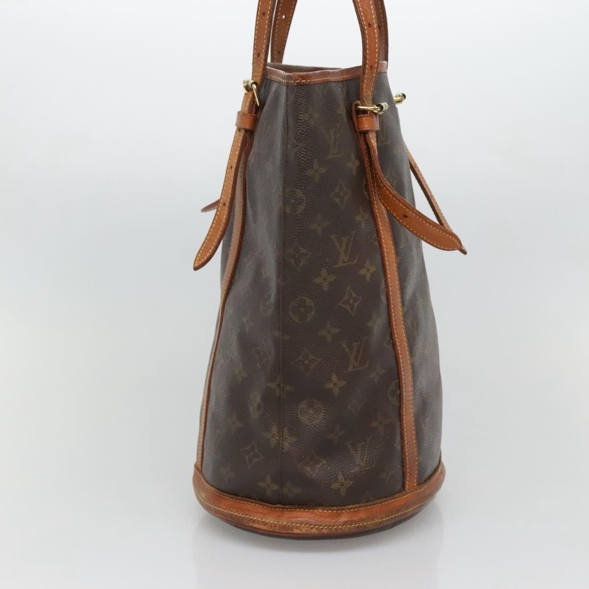 Louis Vuitton LOUIS VUITTON Monogram Bucket GM Shoulder Bag M42236 Size ONE SIZE - 4 Thumbnail