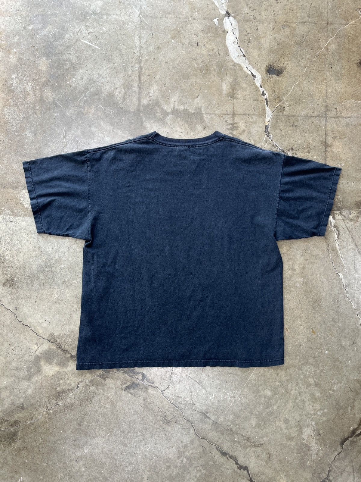 NFL × Vintage Vintage 90s Tiger Flame Football Tee 2XL Size US XXL / EU 58 / 5 - 4 Thumbnail
