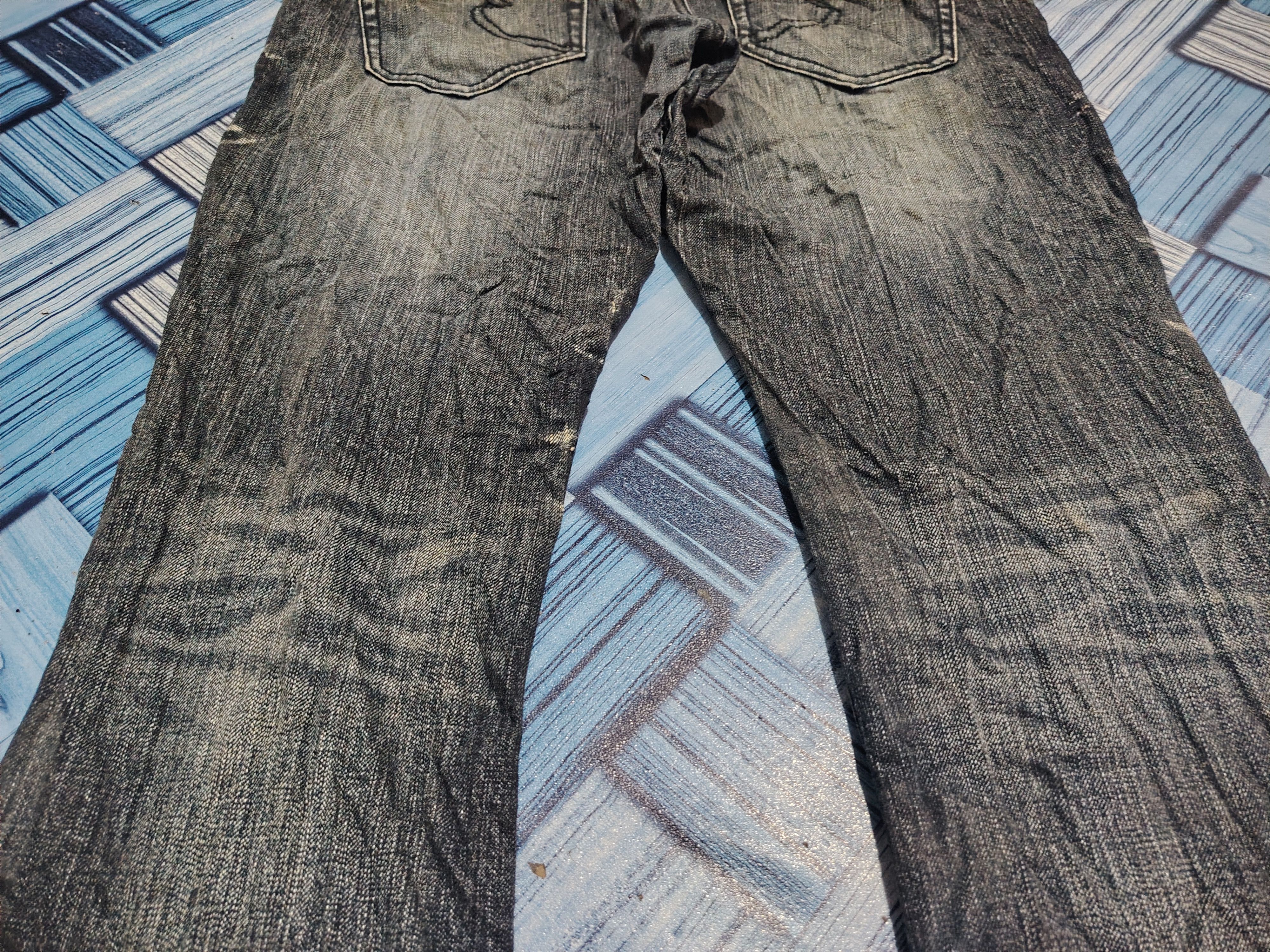 semanticdesign Semantic design Clawmark Studded Flared jeans Distress Jeans Size US 33 - 19 Thumbnail