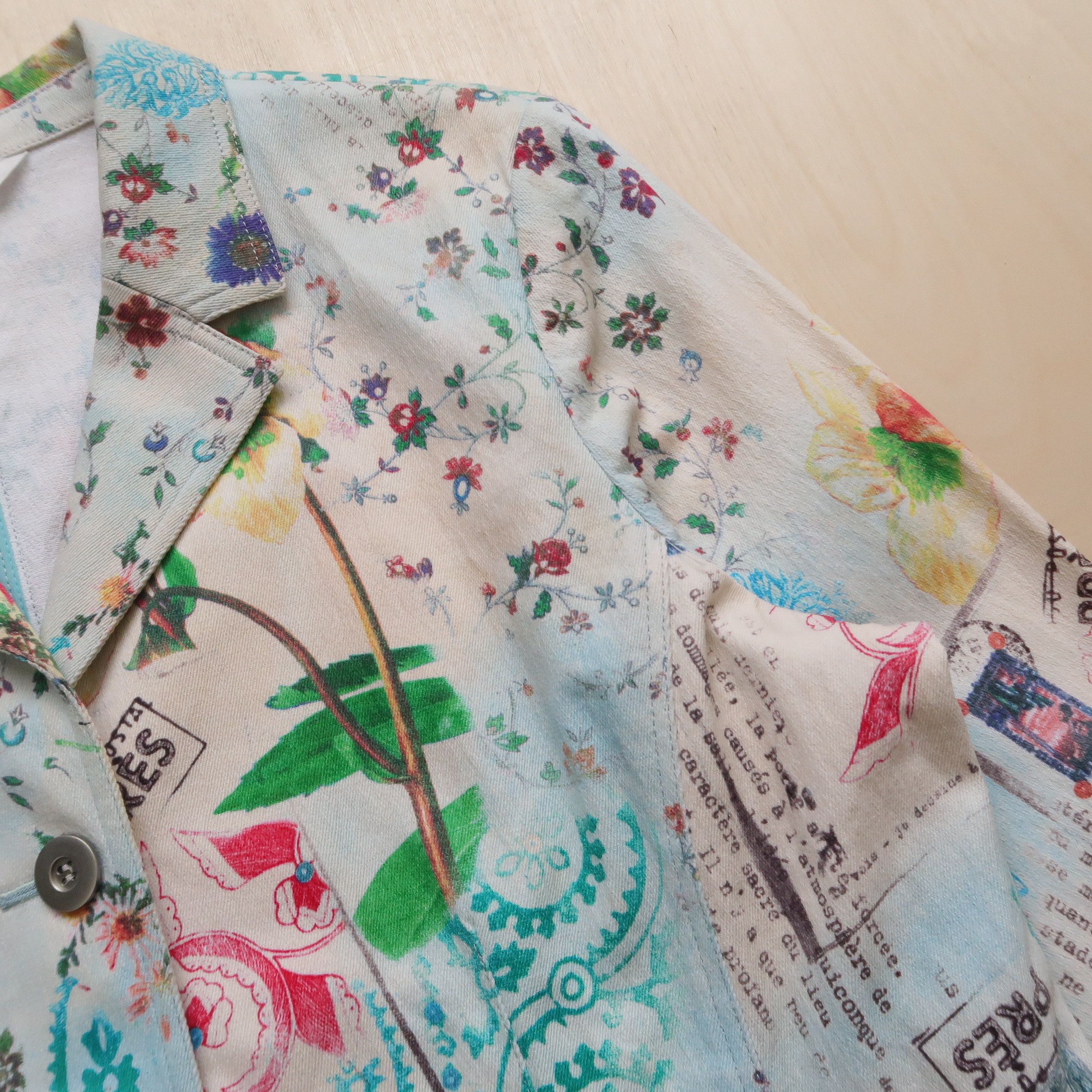 Japanese Brand 2018 Kansai Yamamoto LSD Psychedelic Floral Jacket Size US S / EU 44-46 / 1 - 7 Thumbnail