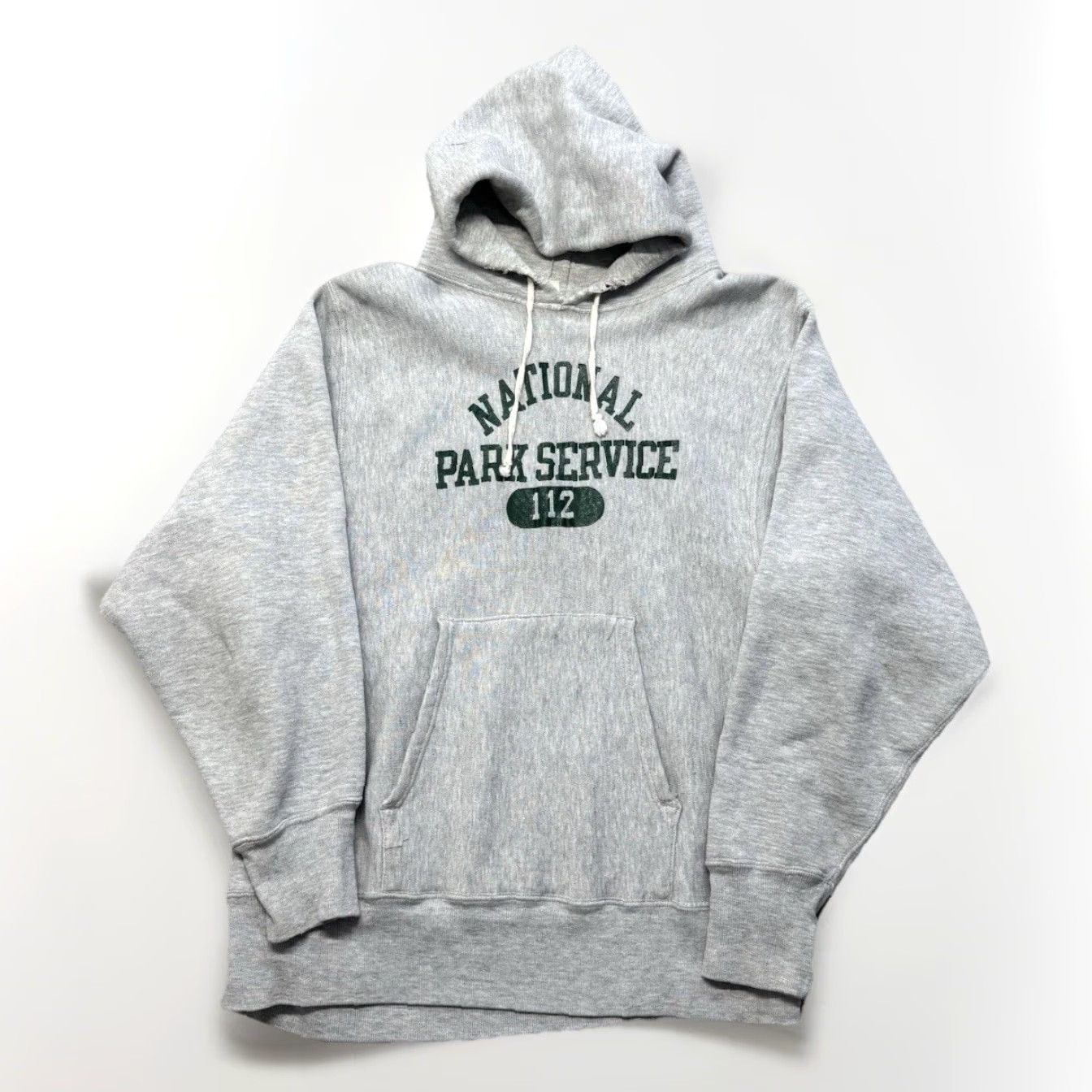 Champion VINTAGE Champion National Park Service Reverse Weave Hoodie Mens M Gray USA Made Size US M / EU 48-50 / 2 - 2 Thumbnail