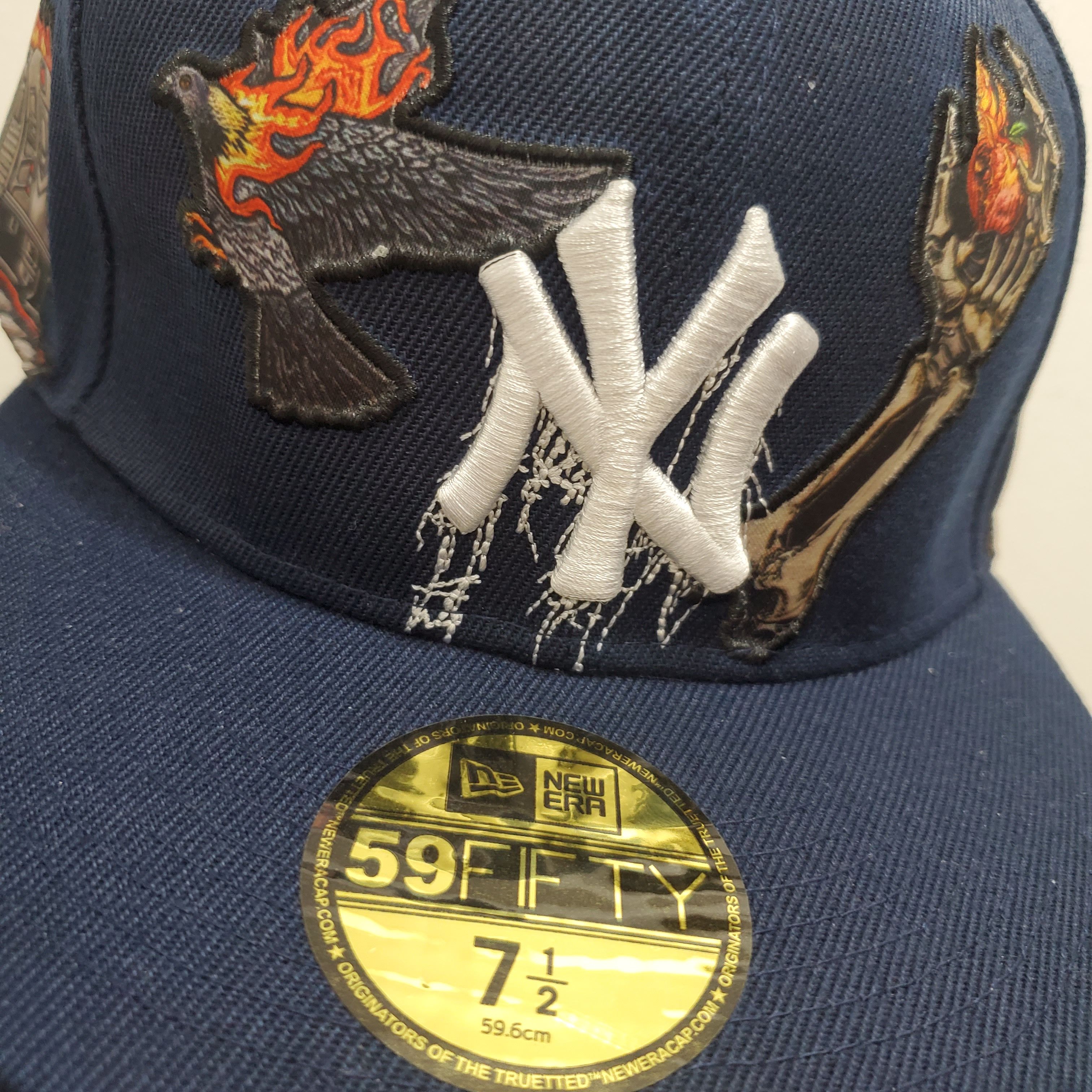 Custom New Era x Hell York New York Yankees 7 1/2