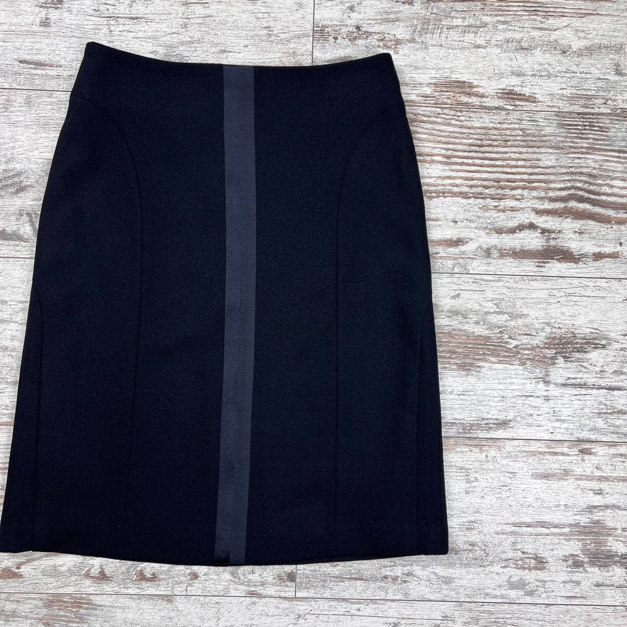 Chanel × Vintage Black Women skirt Chanel Size 36 Wool Size 26" / US 2 / IT 38 - 3 Thumbnail