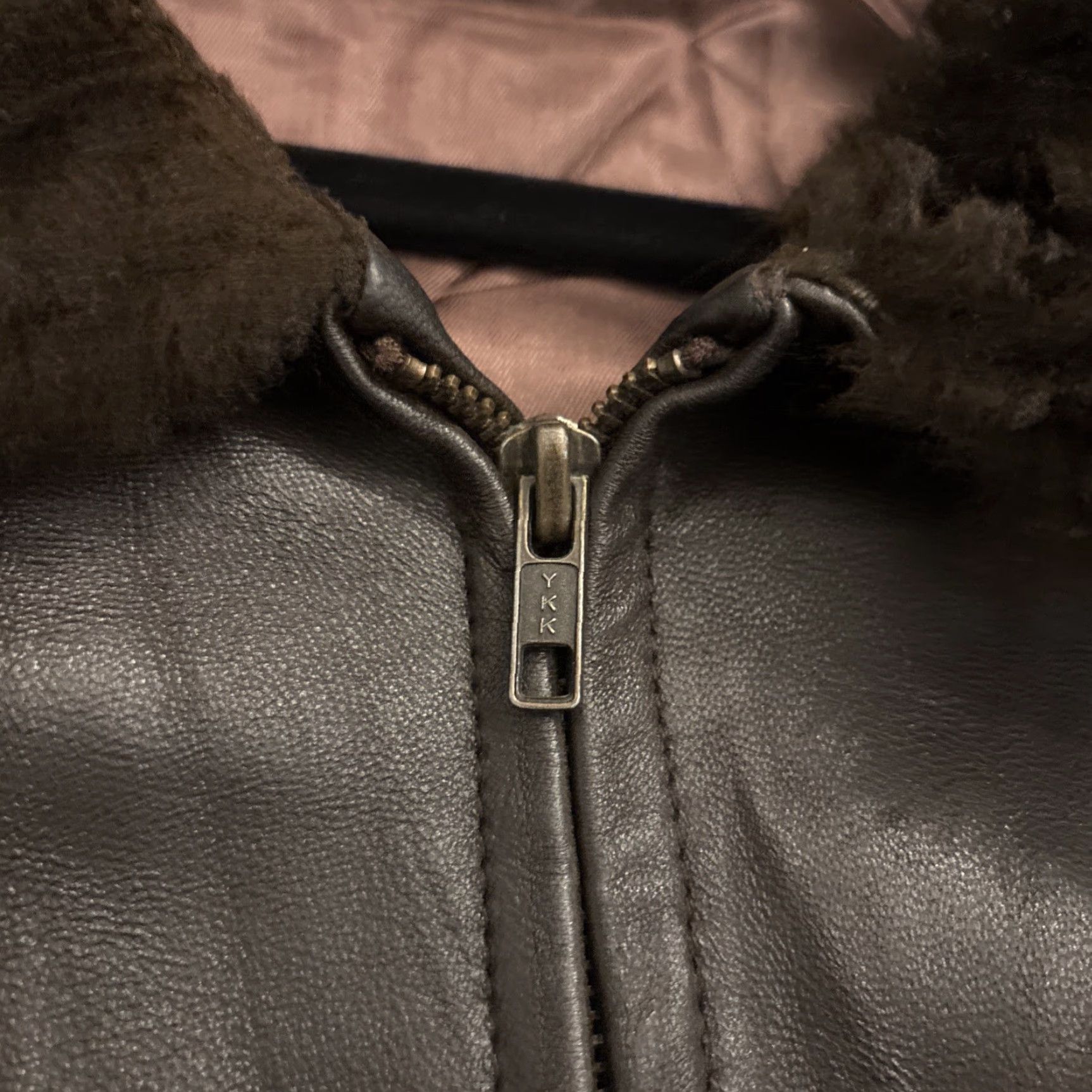 Vintage Vintage Cabela's Jacket Mens L Brown Leather Coat Bomber Aviator Pockets Zip Up Size US L / EU 52-54 / 3 - 6 Thumbnail