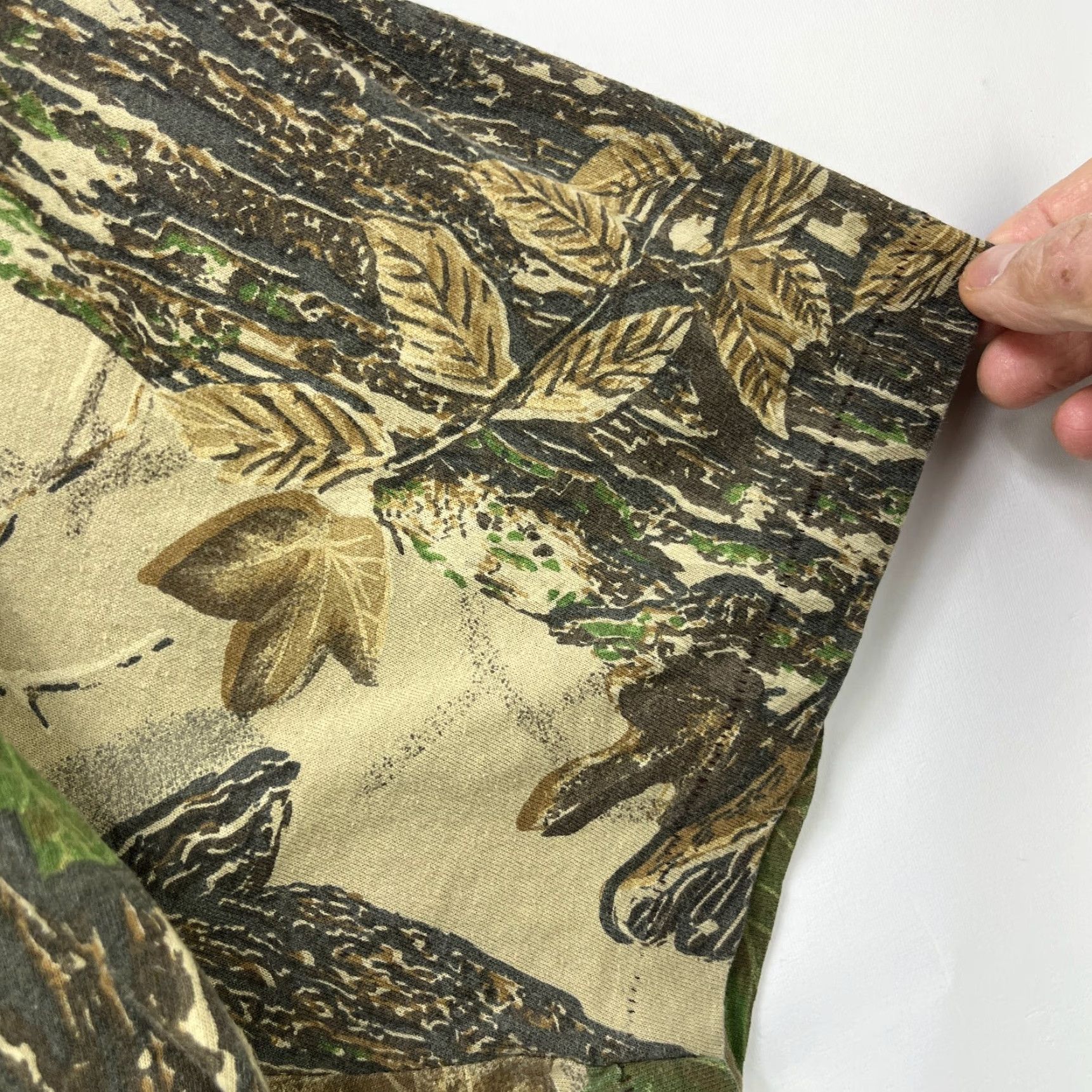 Realtree VINTAGE Real Tree Camo Single Stitch USA T-Shirt XL Mens Size US XL / EU 56 / 4 - 4 Thumbnail