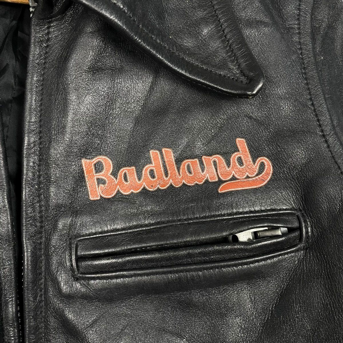 Other Riders Badland Motorcycle Biker Leather Jacket Size US XXS / EU 40 - 14 Thumbnail