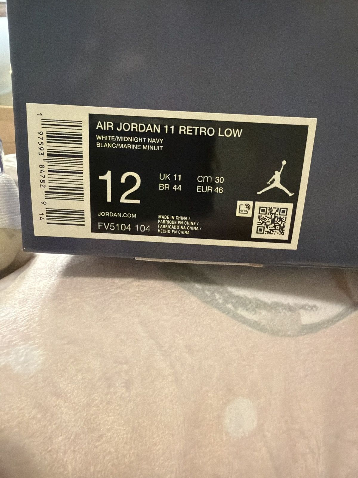 Jordan Brand Air jordan 11 retro low midnight navy Size US 12 / EU 45 - 6 Thumbnail