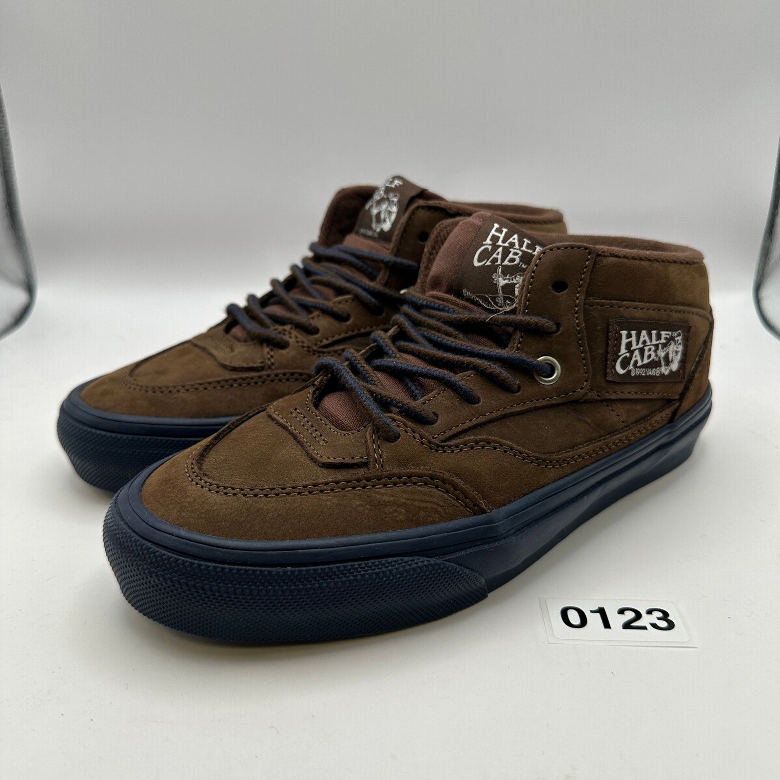 Vans VANS x NICK MICHEL Men's Size 6 Half Cab Suede Brown/Navy Size US 6 / EU 39 - 2 Thumbnail