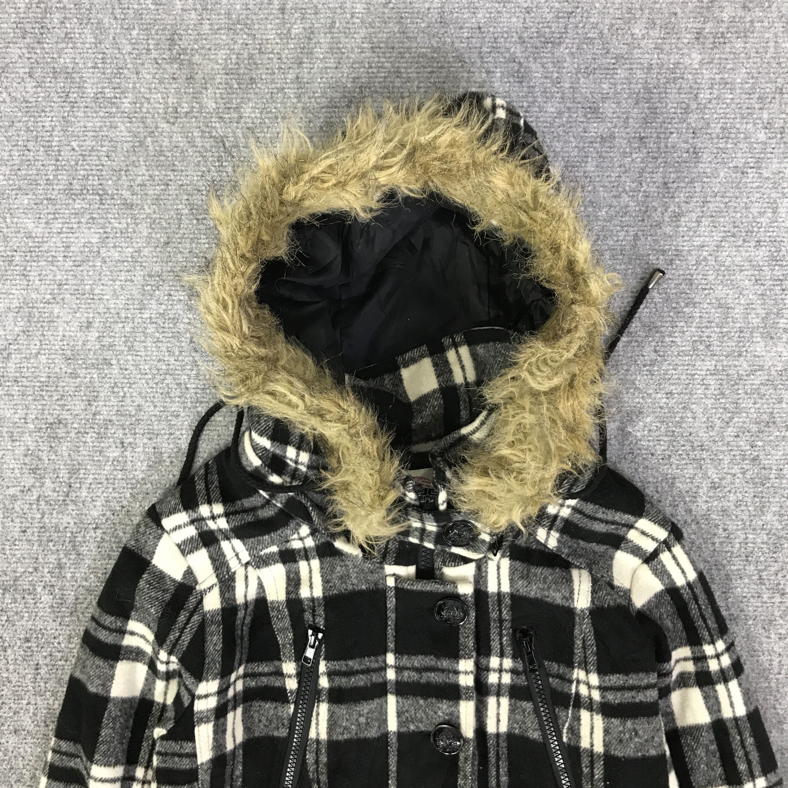 Japanese Brand MADE IN HEAVEN FUR HOODIE JACKET K96B6 Size US M / EU 48-50 / 2 - 2 Thumbnail