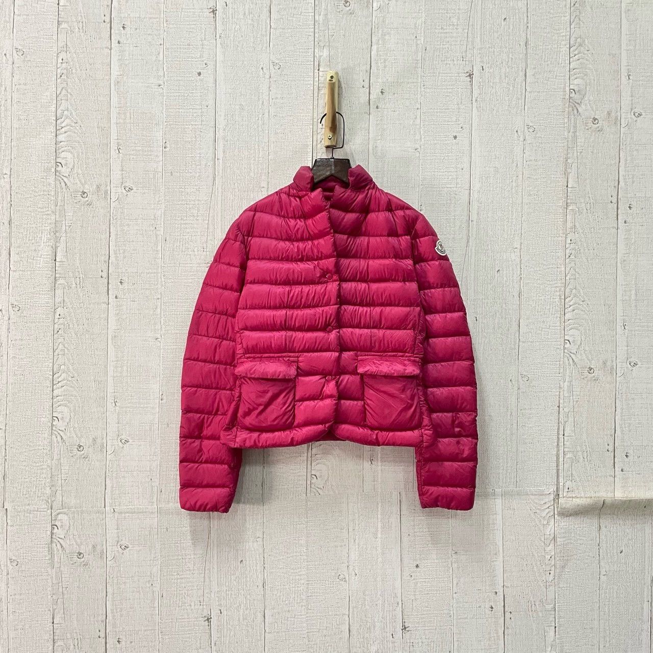 Moncler Moncler Pink Down Jacket Size S / US 4 / IT 40 - 1 Thumbnail