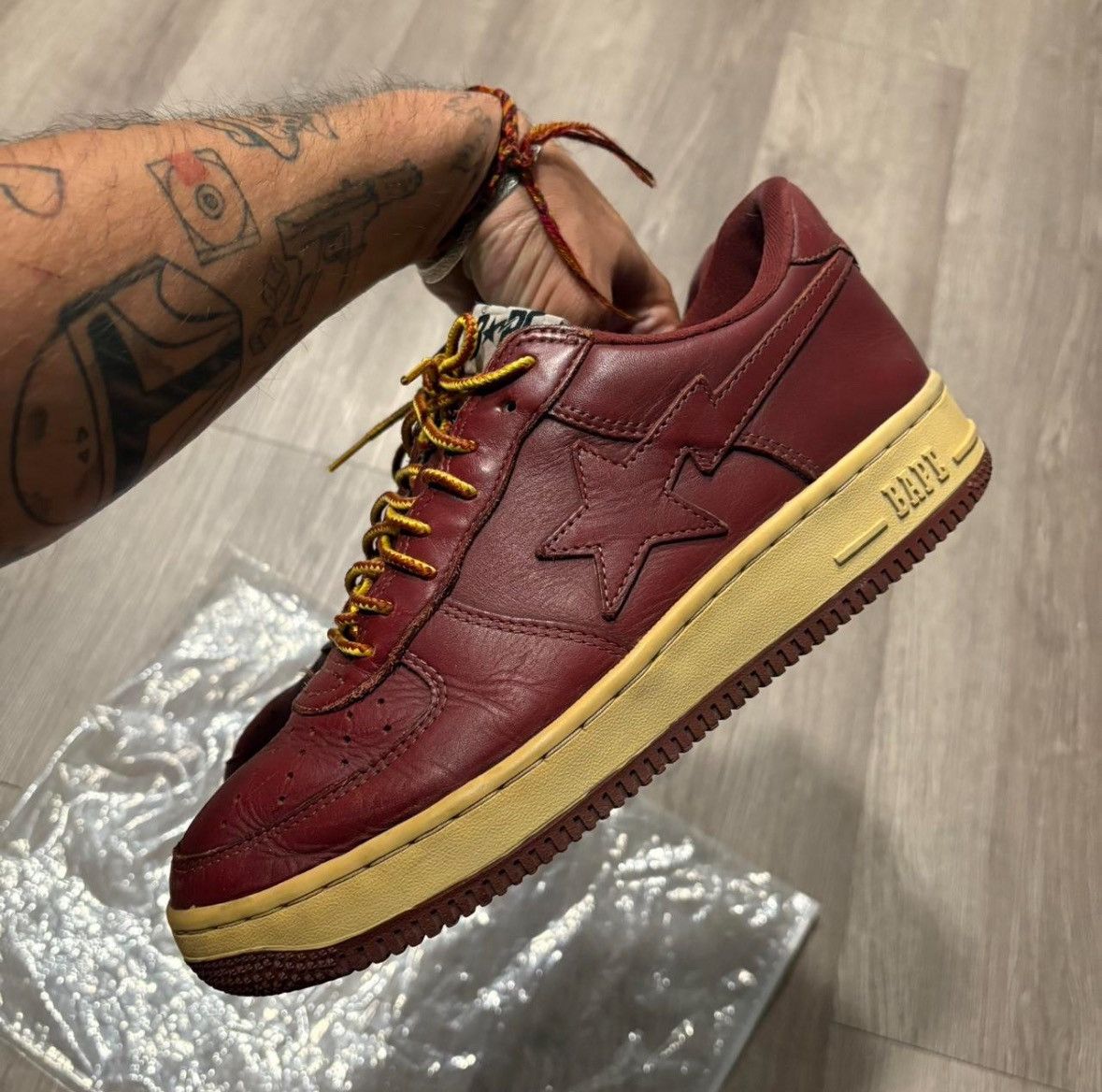 Bape 2008 bapestas Size US 9.5 / EU 42-43 - 3 Thumbnail
