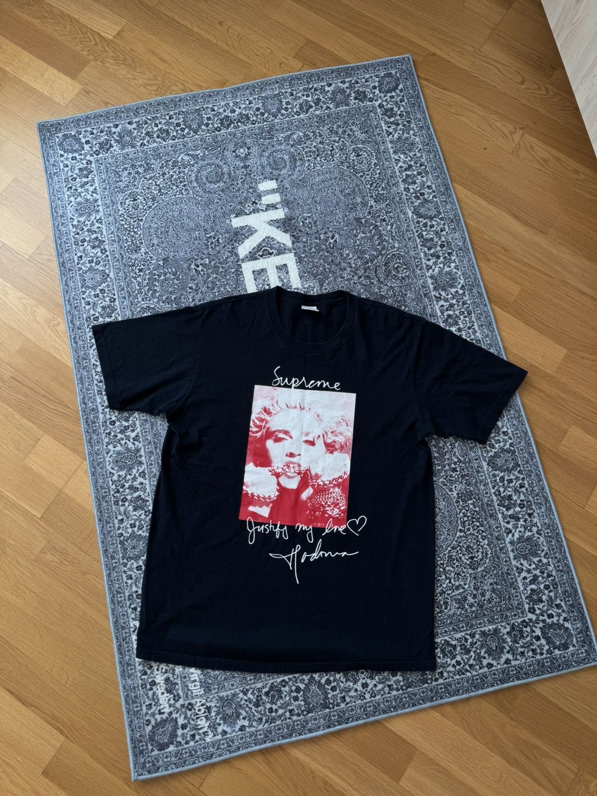 Supreme madonna tee navy on sale