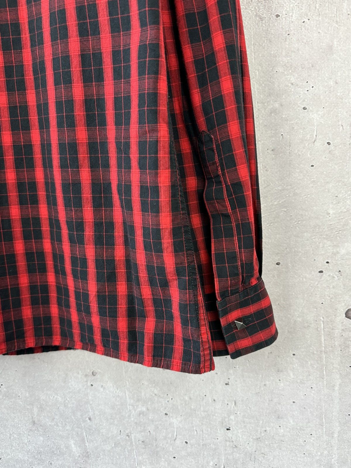 Diesel Diesel Vintage Cotton Buttons Spikes Long Sleeve Shirt Size US M / EU 48-50 / 2 - 7 Thumbnail