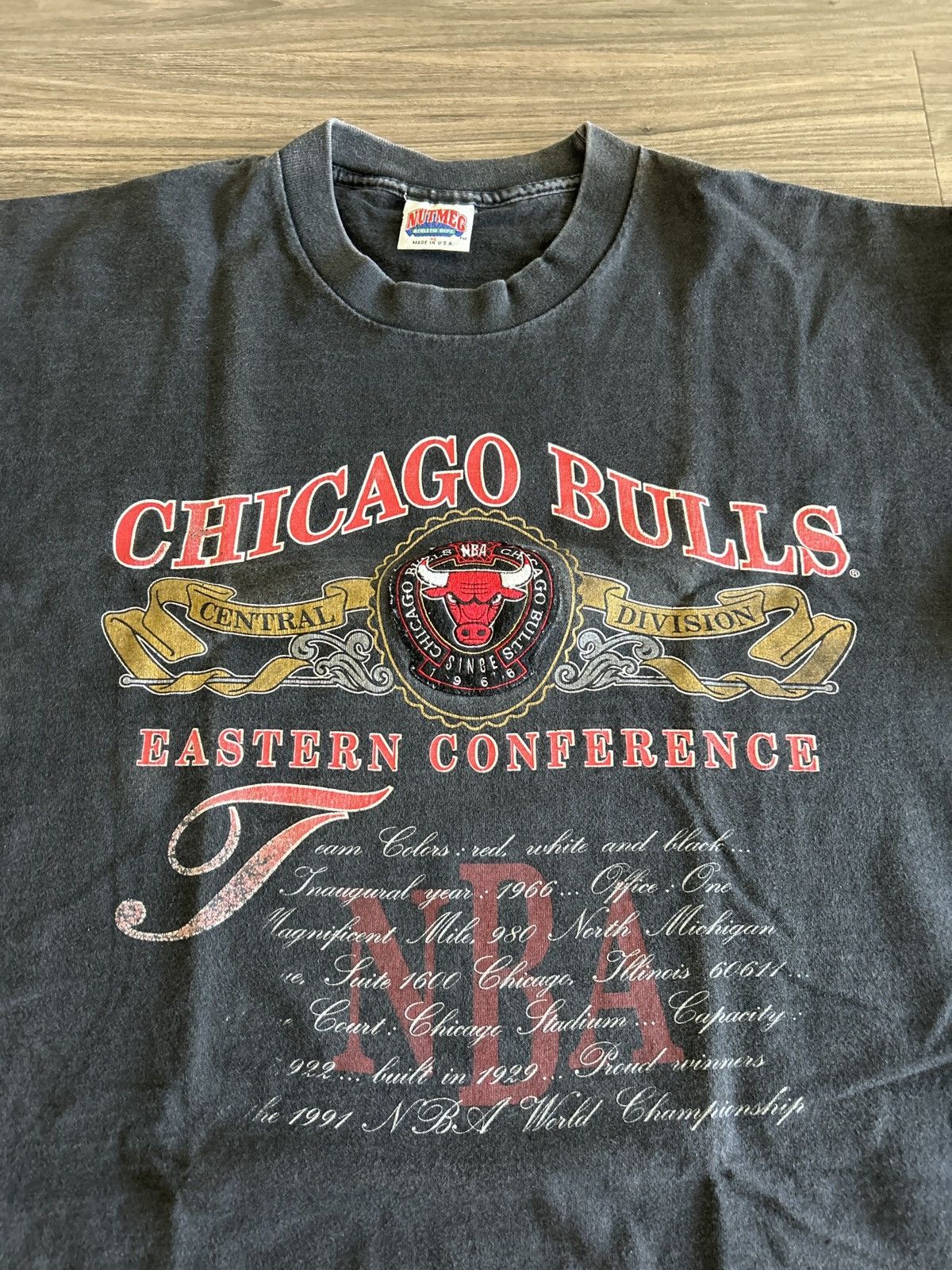 Nutmeg Vintage Chicago bulls T-shirt on nutmeg tag Size US XL / EU 56 / 4 - 2 Thumbnail