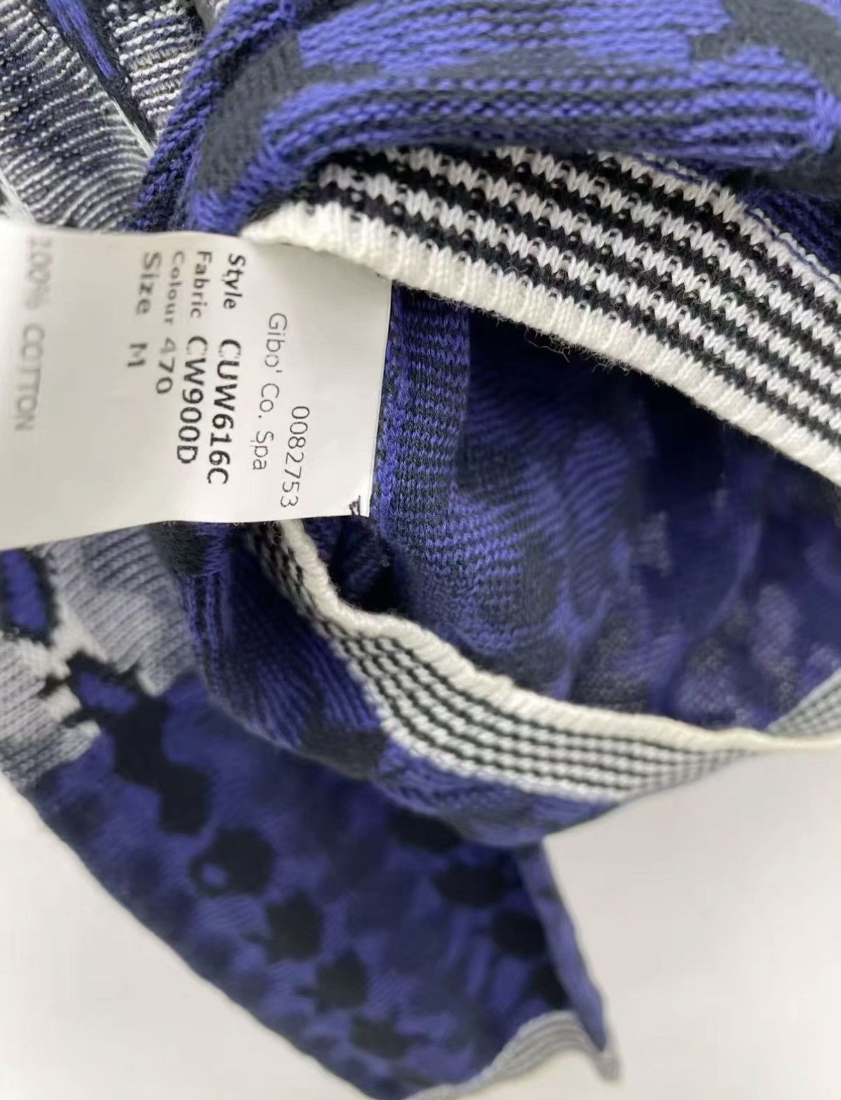 Roberto Cavalli Roberto Cavalli 100% Cotton Pattern Knit Sweater J30 Size US M / EU 48-50 / 2 - 6 Thumbnail