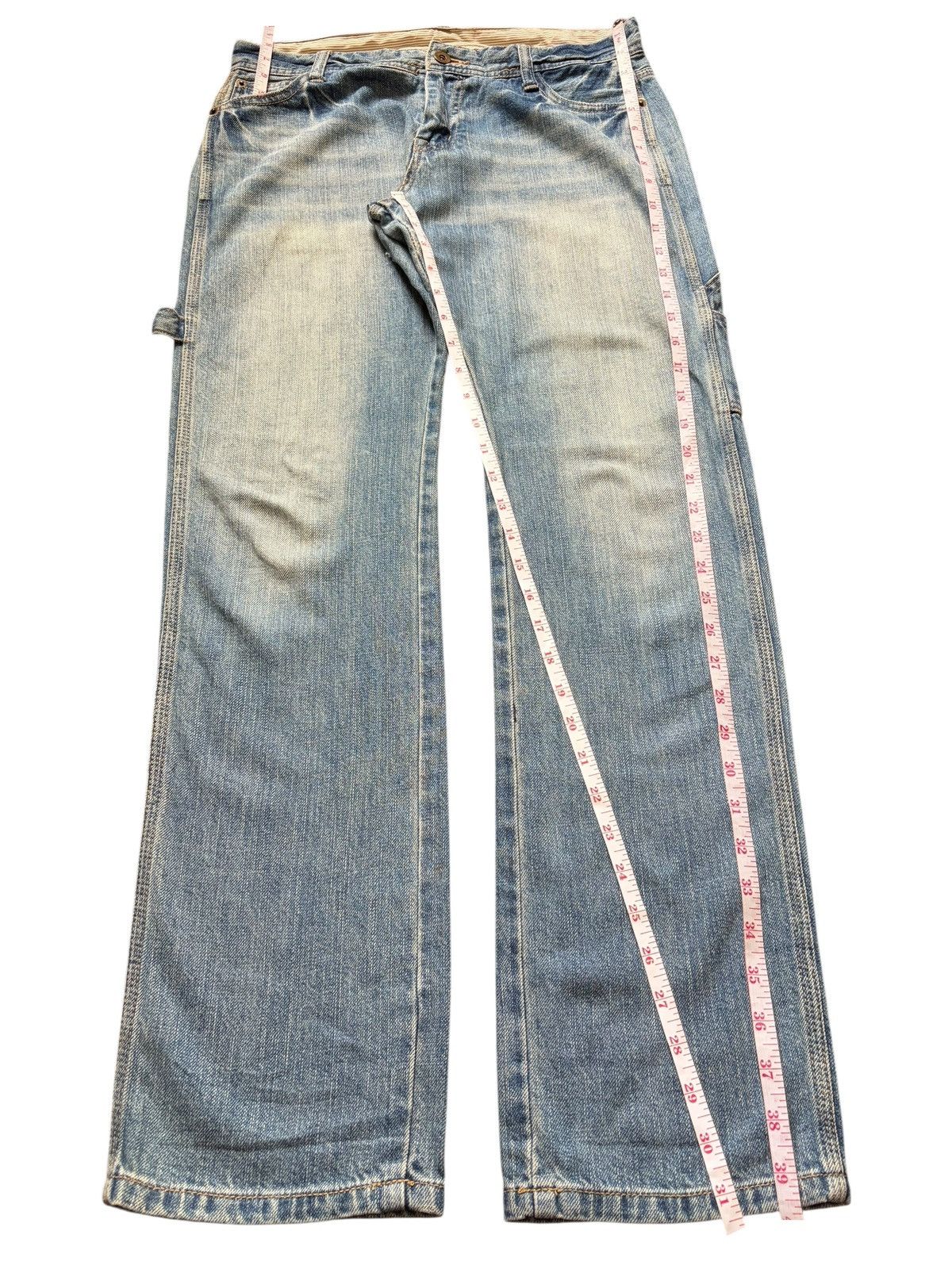 Helmut Lang Vintage Japanese Brand Mud Wash Carpenter Jeans Size 31" - 7 Thumbnail