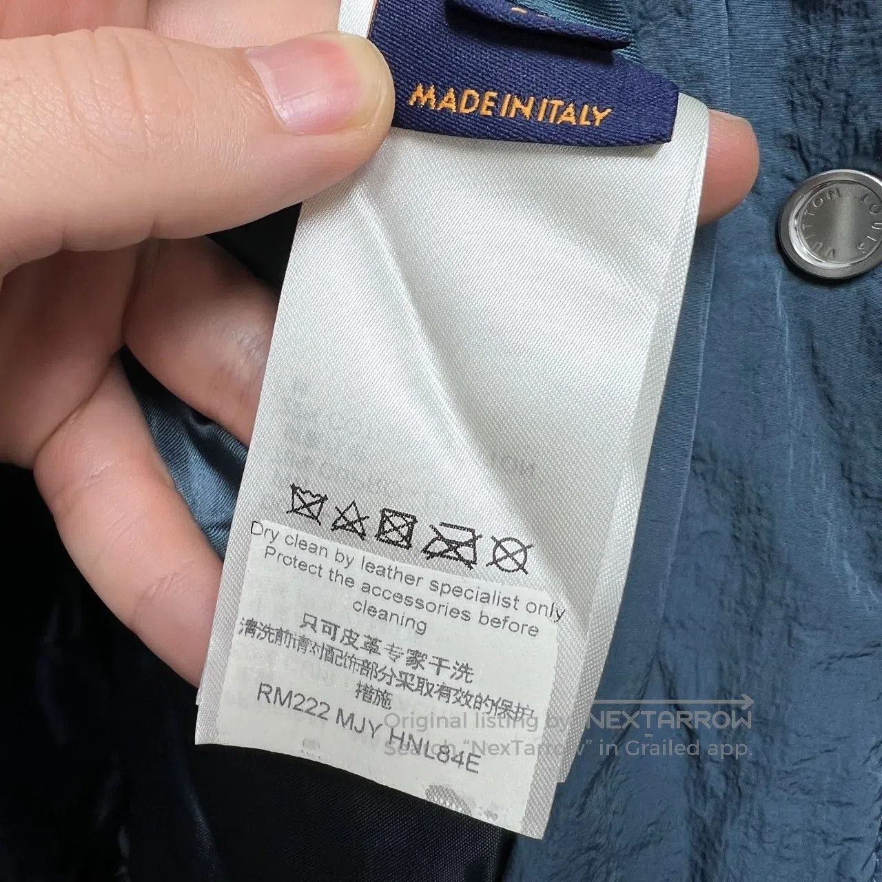 Louis Vuitton Louis Vuitton size50 Alphabet and Number Embroidery Series Size US M / EU 48-50 / 2 - 4 Thumbnail