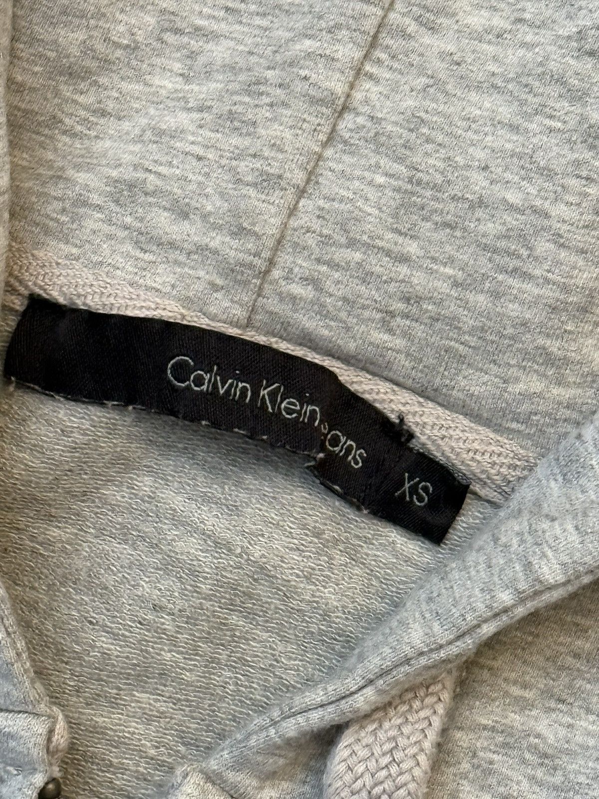 Calvin Klein Calvin Klein Jeans Zip Hoodie Size XS / US 0-2 / IT 36-38 - 3 Thumbnail