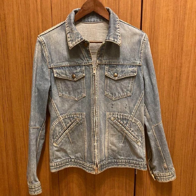 Number (N)ine Number (N)ine No.9 denim jacket 2502-Nextarrow Size US M / EU 48-50 / 2 - 1 Thumbnail