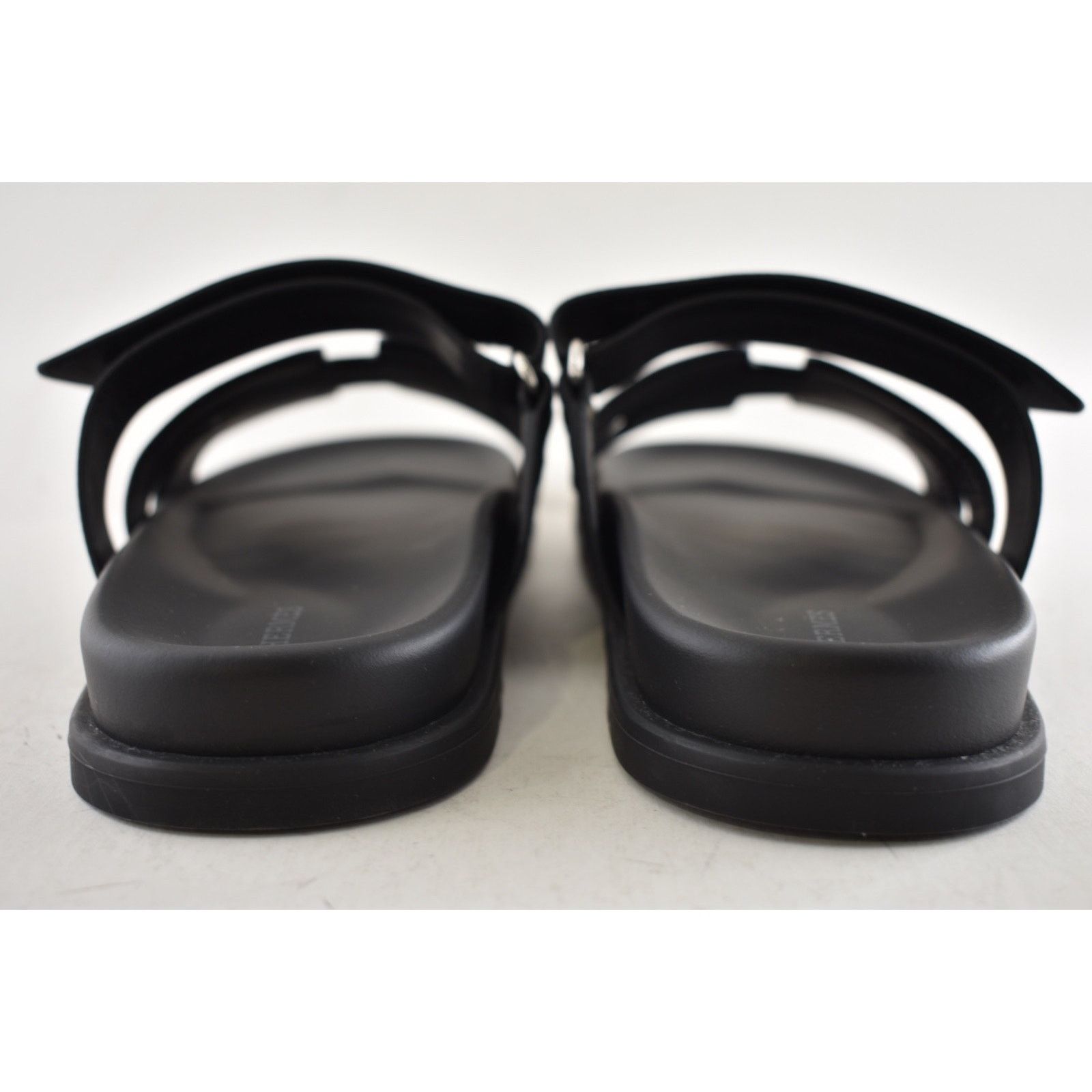 Hermes Hermes Chypre Sandal Mens Black Canvas Cargo Flat 45 12 Size US 12 / EU 45 - 16 Thumbnail