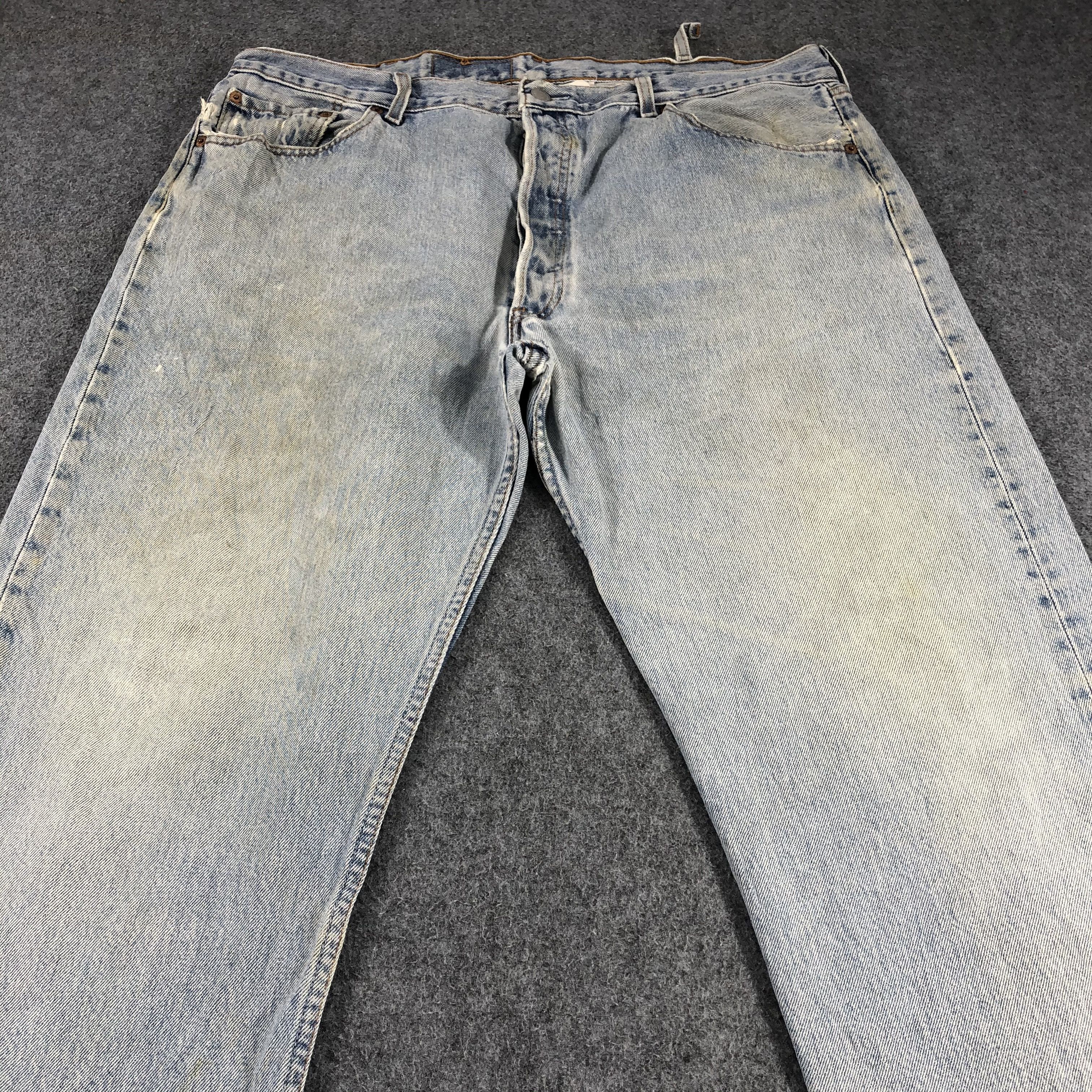 Levi's × Vintage Vintage 90s Levis Jeans Lot 501-JM976 Size US 39 - 3 Thumbnail