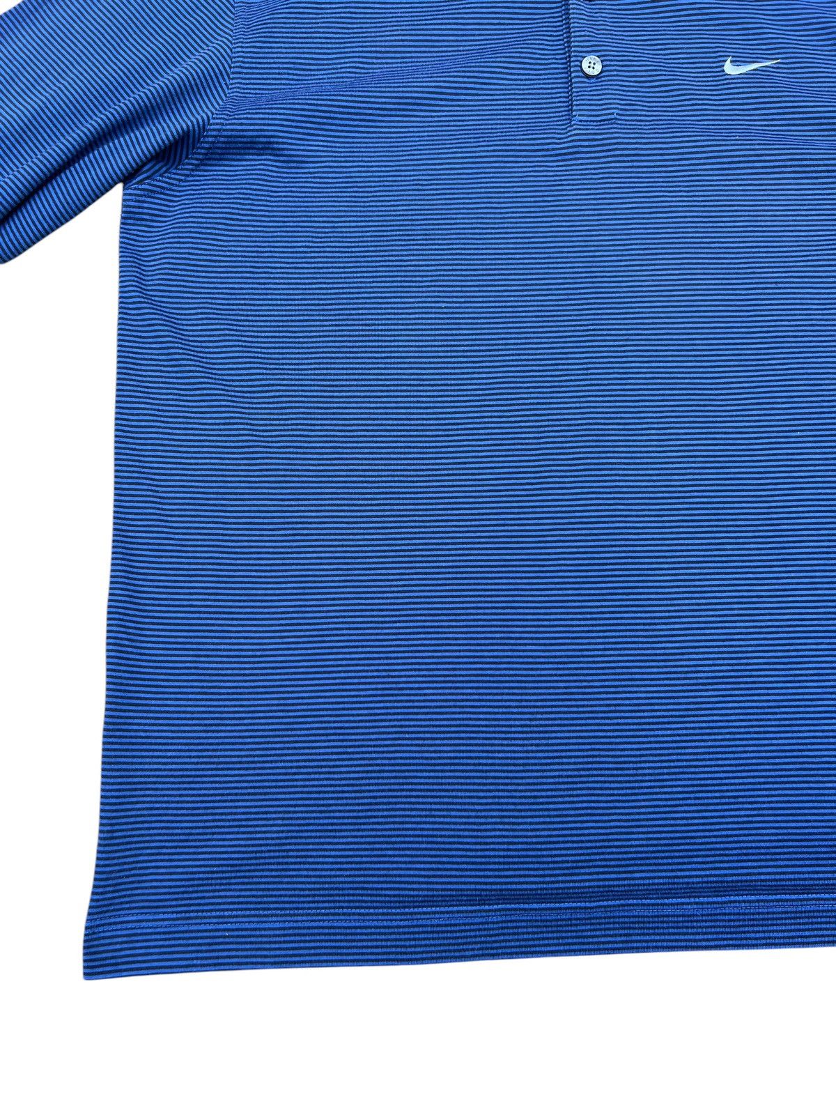 Nike Vintage Nike Golf Striped Long Sleeve Polo Shirt Dri - Fit Size US L / EU 52-54 / 3 - 6 Thumbnail