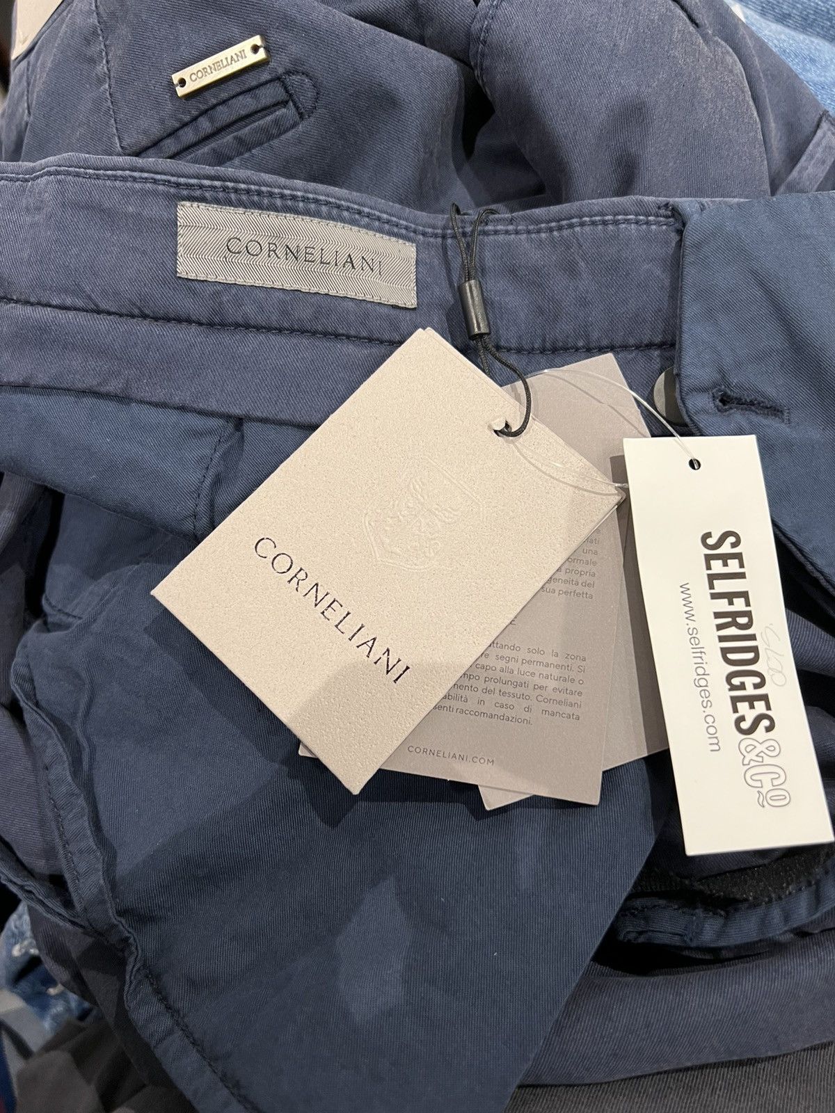 Corneliani CORNELIANI Shorts Men's Navy 52 Men's Size US 42 / EU 58 - 12 Thumbnail