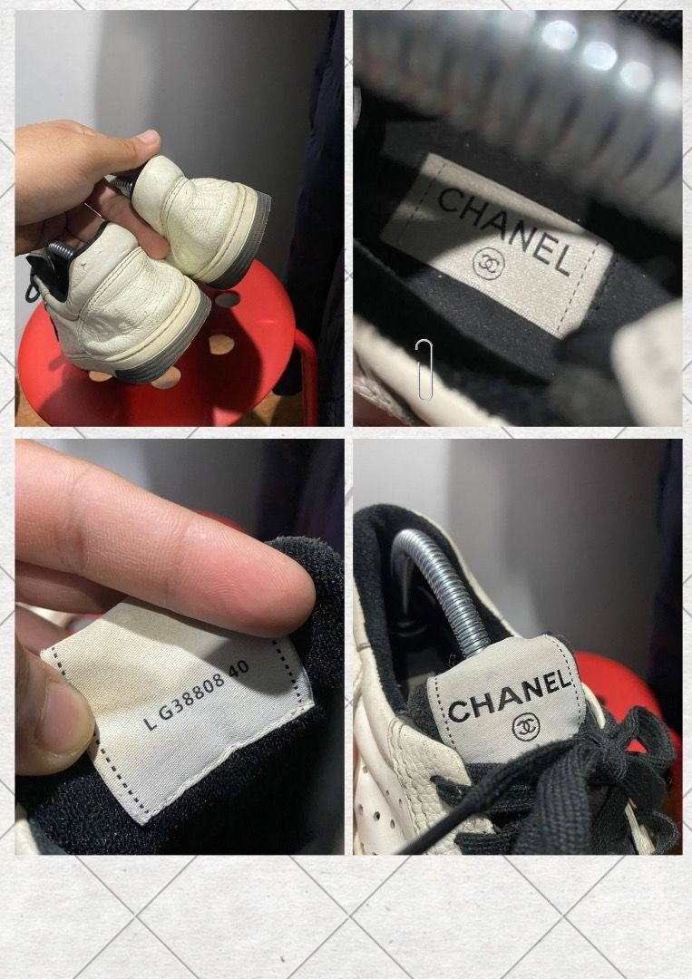 Chanel Chanel Calffskin Trainer Sneaker 40 Size US 9 / IT 39 - 3 Thumbnail
