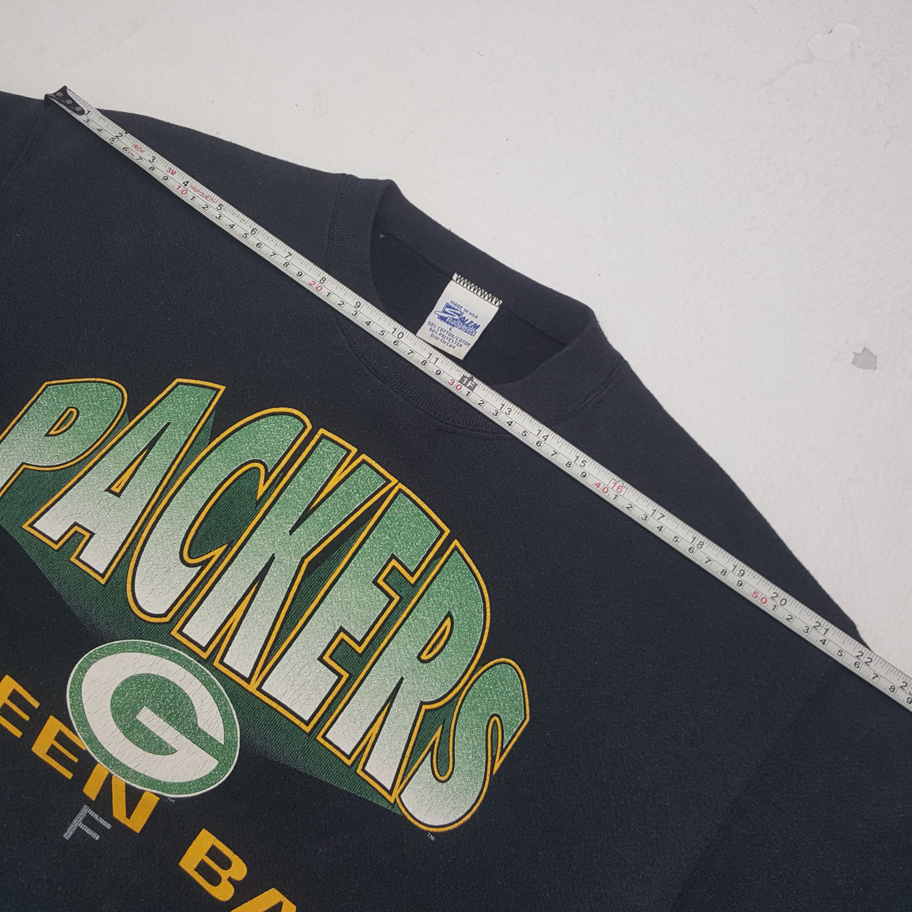 NFL × Salem Sportswear × Vintage Vintage Packers Green Bay Football Team Sweatshirt Size US L / EU 52-54 / 3 - 5 Thumbnail