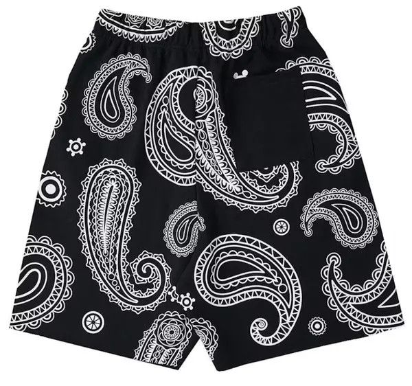 Japanese Brand Paisley Bandana Shorts Size US 32 / EU 48 - 2 Thumbnail