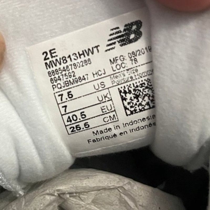 New Balance New Balance 813 White Velcro Shoes Men 7.5 Wide NWOT Size US 7.5 / EU 40-41 - 4 Thumbnail