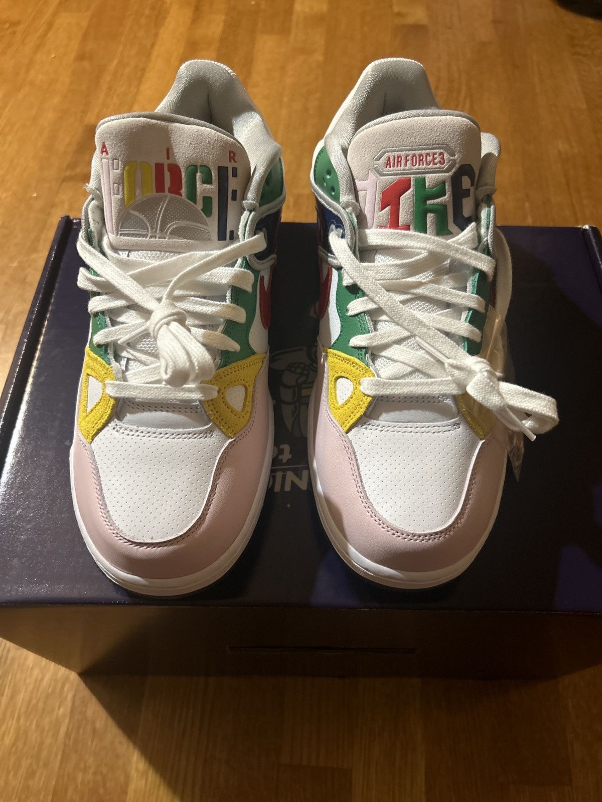 Nigo × Nike Nigo x Nike Air Force 3 with Sony x Nigo Headphones Size US 11.5 / EU 44-45 - 3 Thumbnail