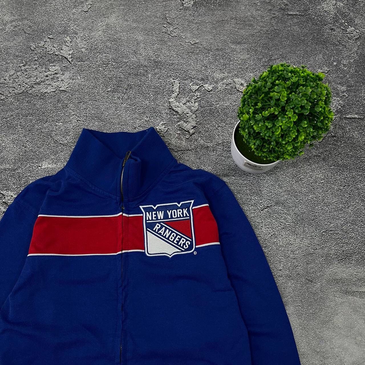 Vintage NHL New York Rangers Mitchell & Ness Full Zip Track Top Size US M / EU 48-50 / 2 - 10 Thumbnail